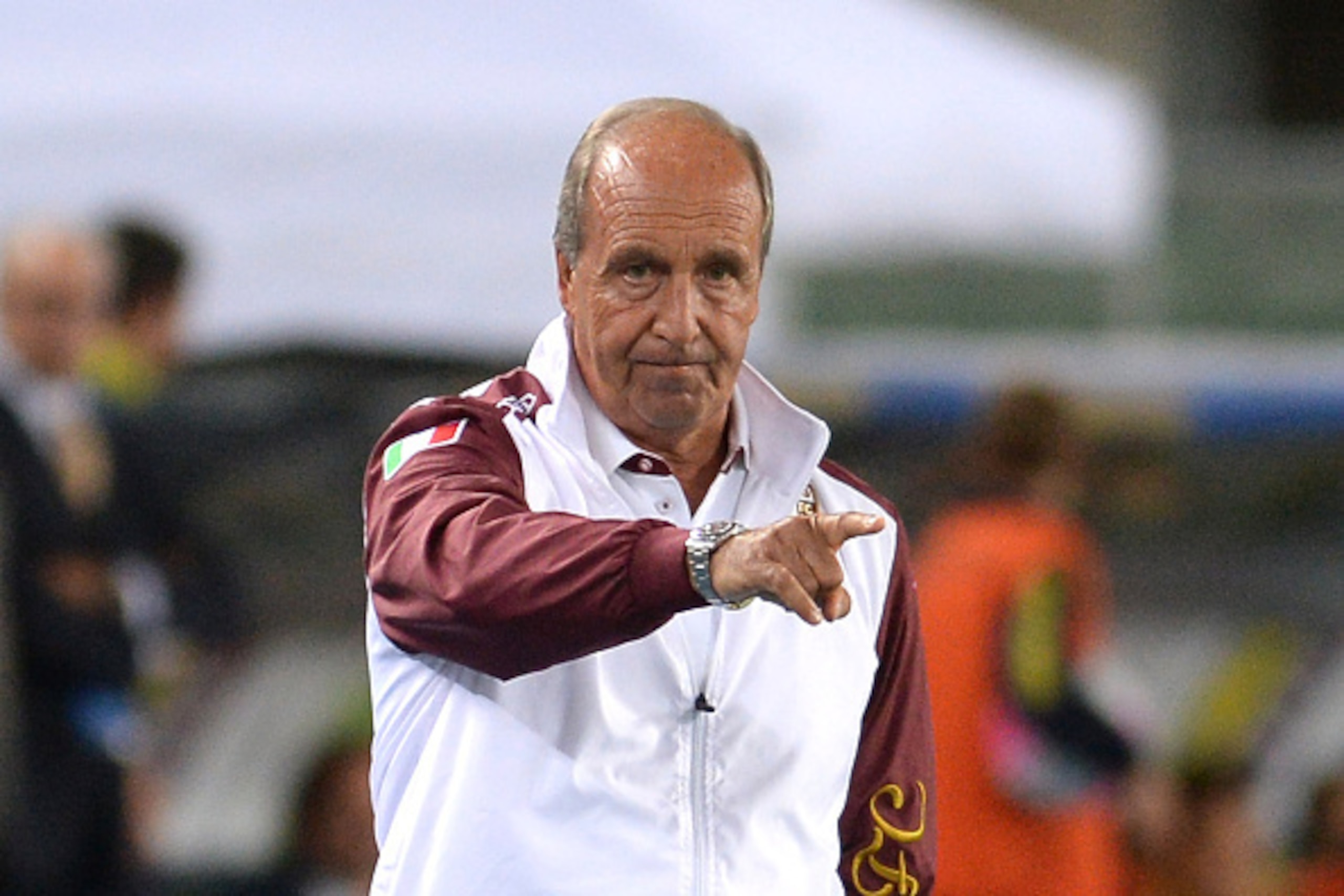 VERONA, ITALY - SEPTEMBER 23:  Head coach of Torino FC Giampiero Ventura reacts during the Serie A match between AC Chievo Verona and Torino FC at Stadio Marc'Antonio Bentegodi on September 23, 2015 in Verona, Italy.  (Photo by Dino Panato/Getty Images)