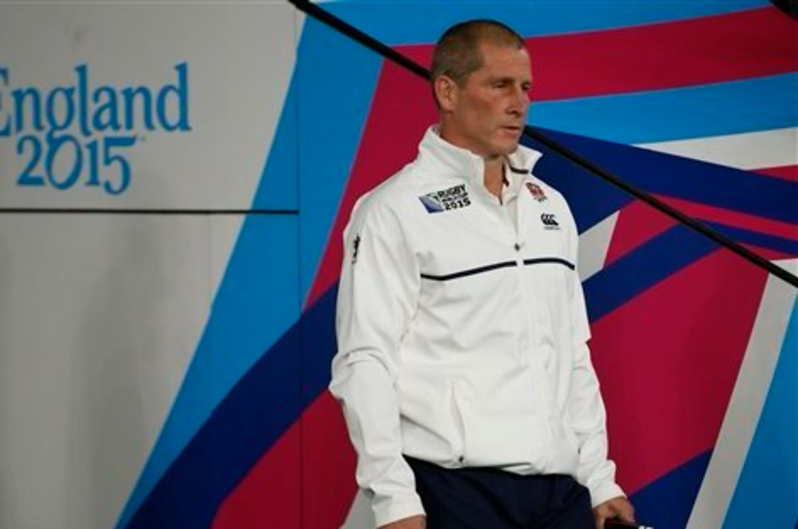 Stuart Lancaster, soon to get his bus fare home?