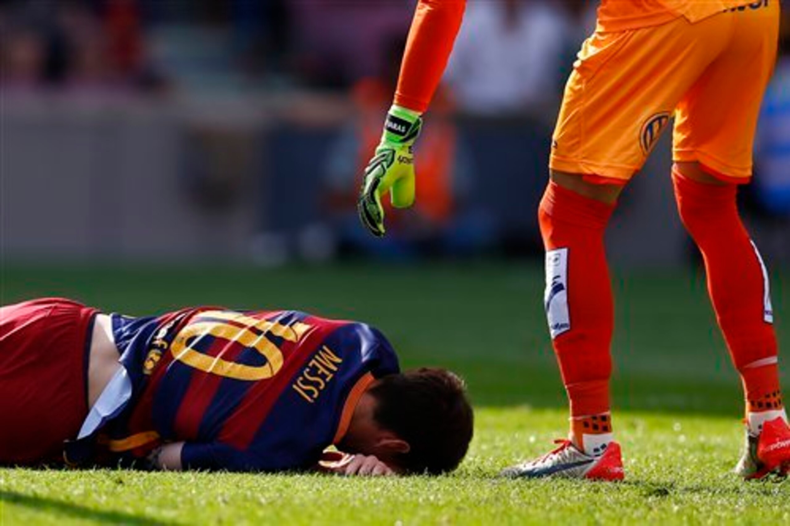 Lionel Messi is just one injury that Barca have had to contend with this season. Lionel Messi is just one injury that Barca have had to contend with this season.