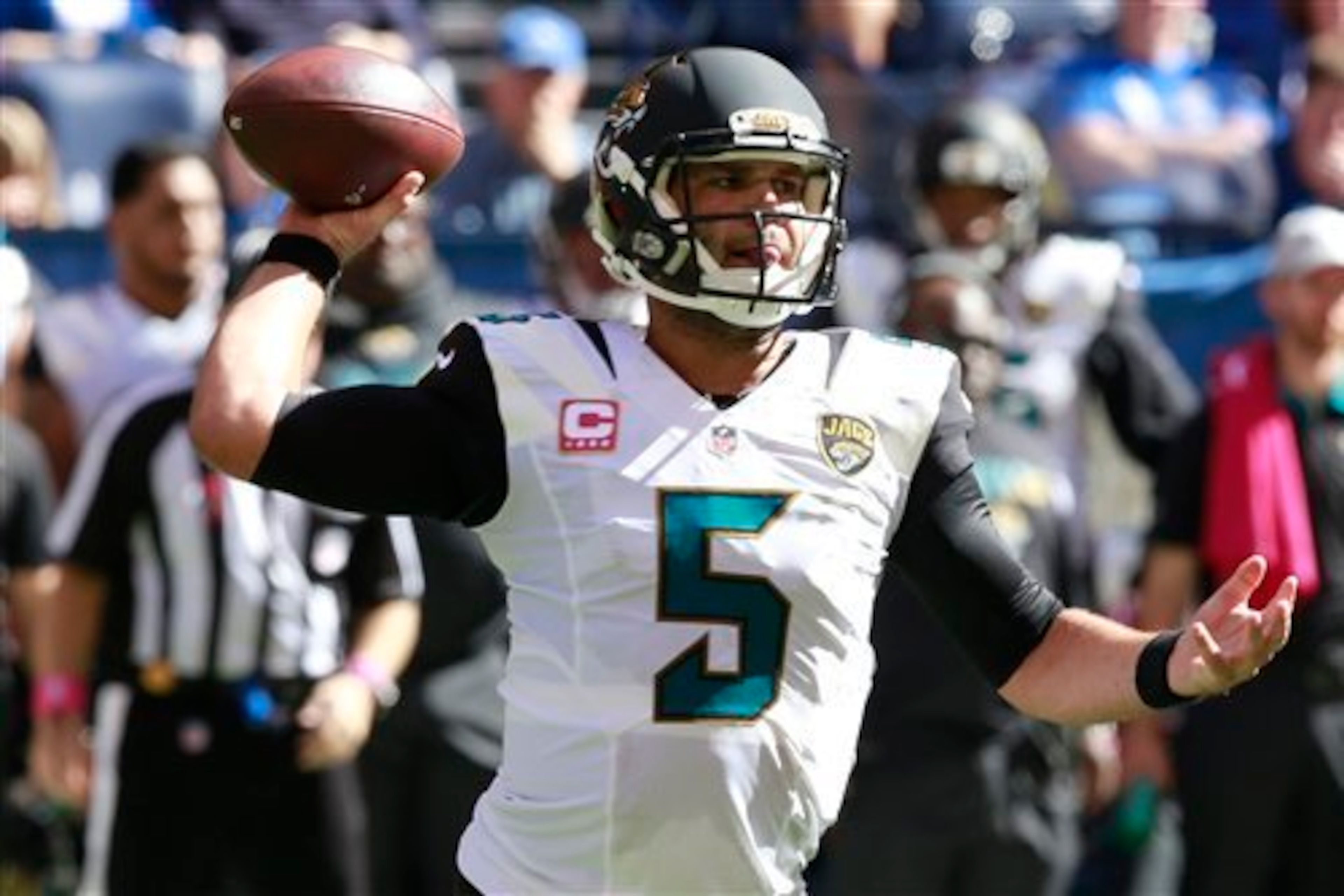 Blake Bortles and his array of growing weapons continue to show promise.