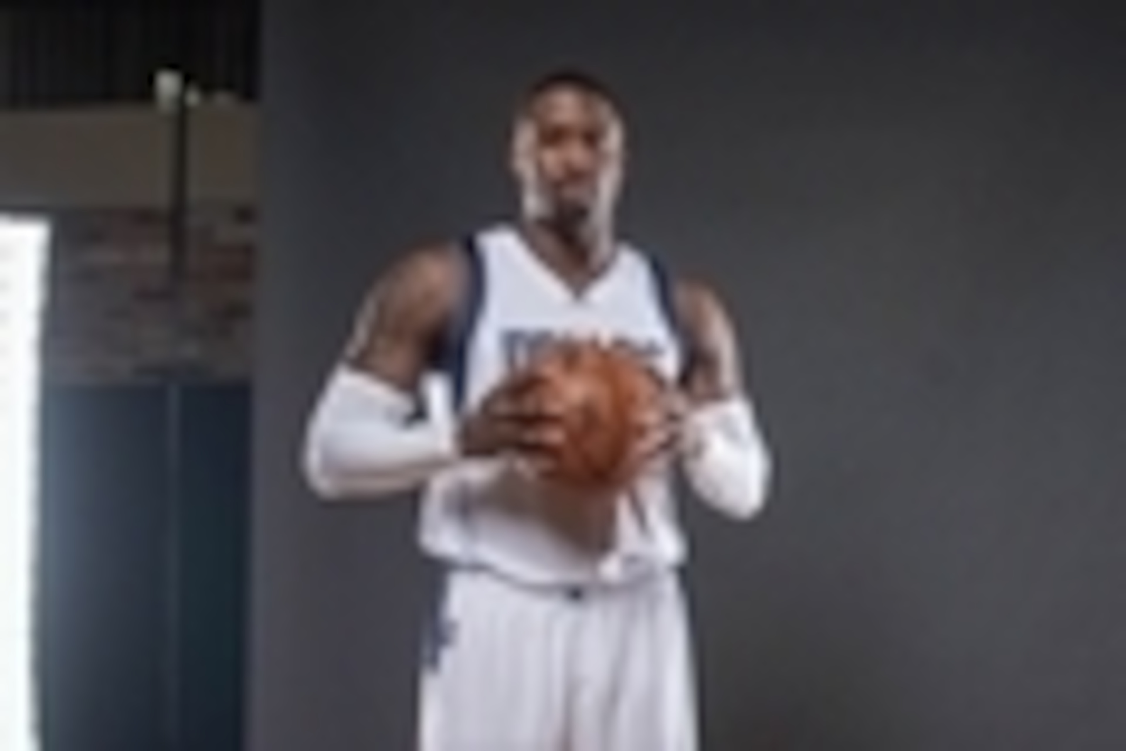 Sep 28, 2015; Dallas, TX, USA; Dallas Mavericks guard Wesley Matthews (23) poses for a photo during Media Day at the American Airlines Center. Mandatory Credit: Jerome Miron-USA TODAY Sports