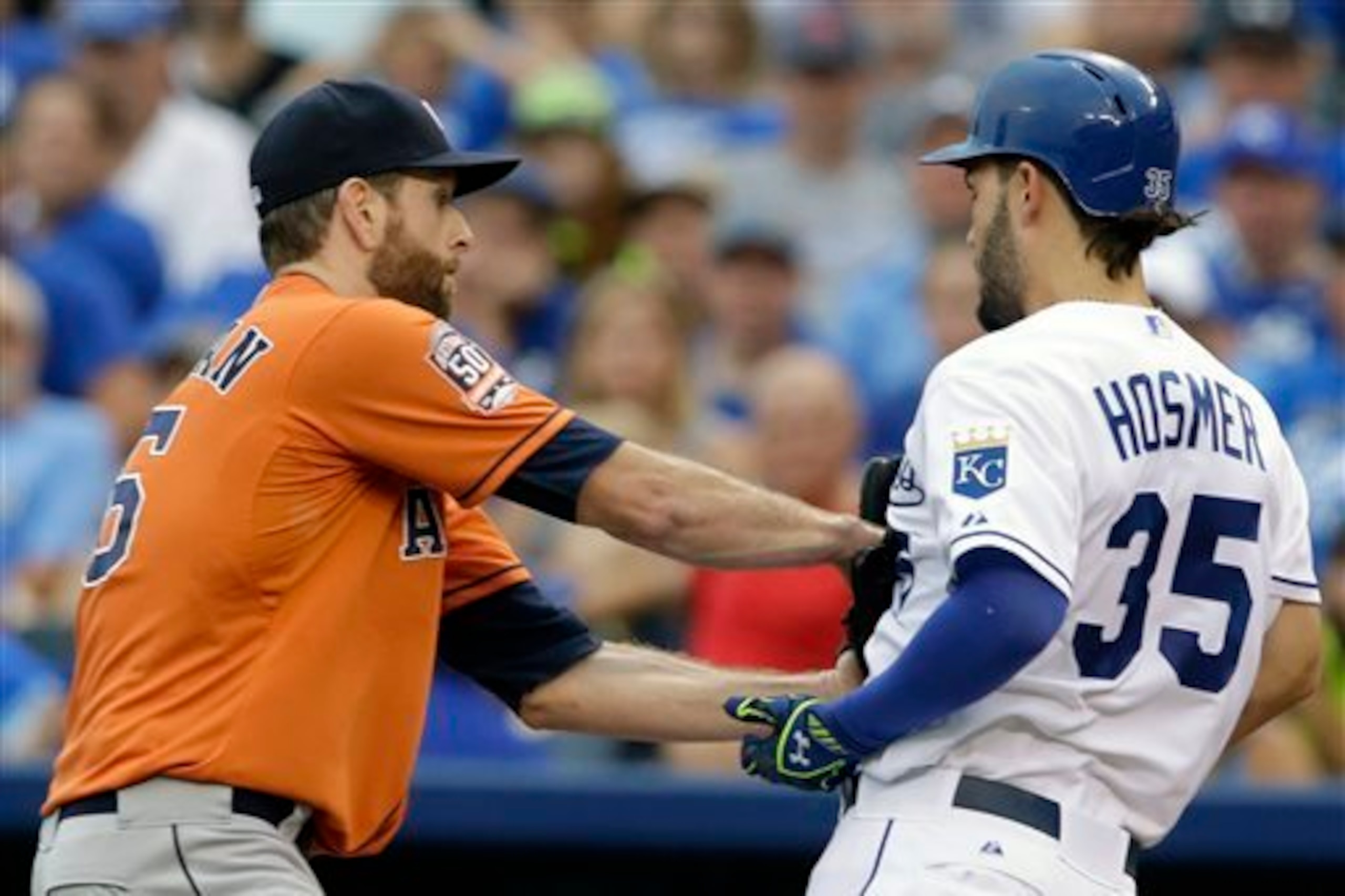 The Astros won four of their six games this season against the Royals, the team they'll face next.