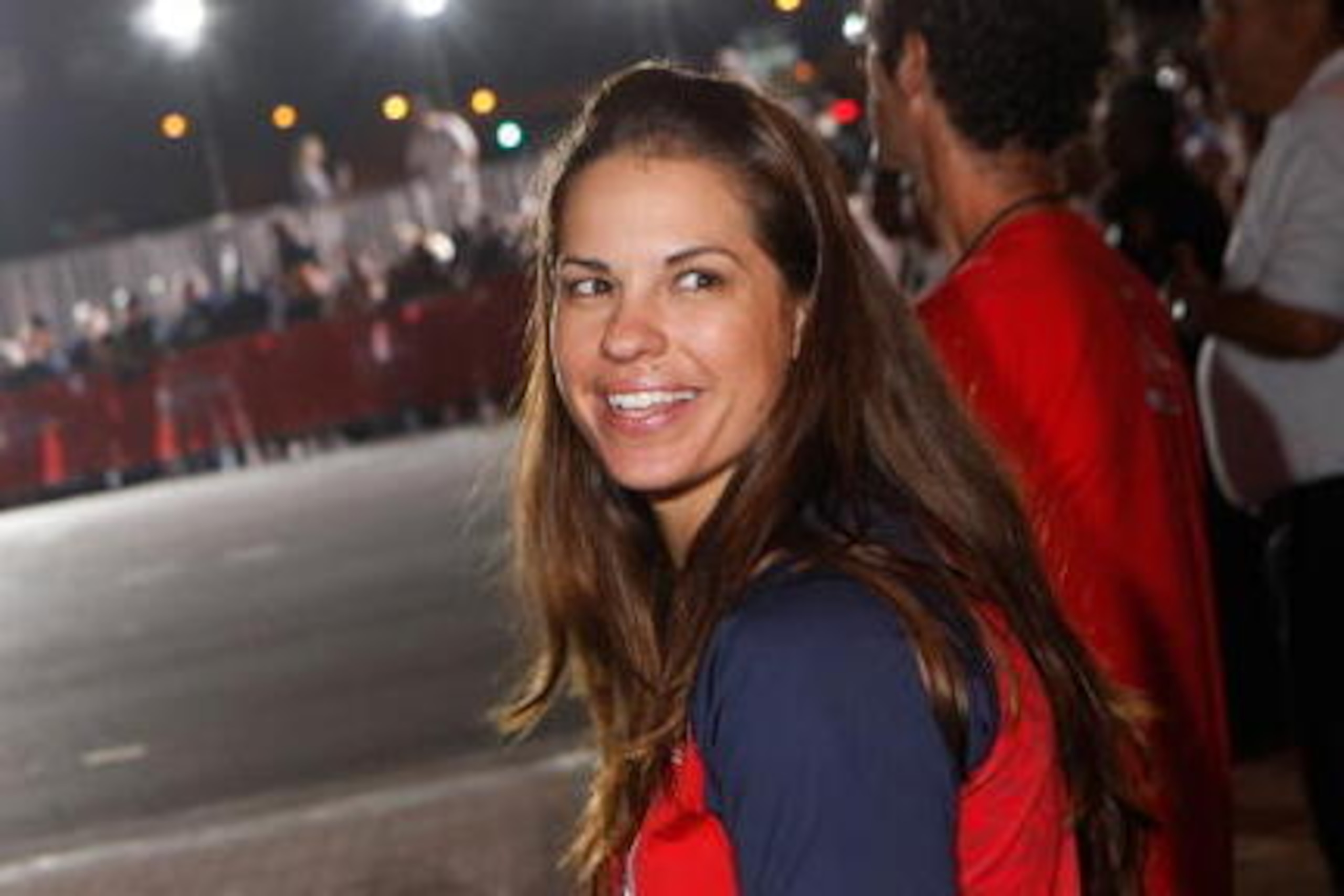 LOS ANGELES, CA - AUGUST 31:  Softball player Jessica Mendoza attends the Nike+Human 10k race at the Los Angeles Coliseum on August 31, 2008 in Los Angeles, California.  (Photo by Michael Buckner/Getty Images)