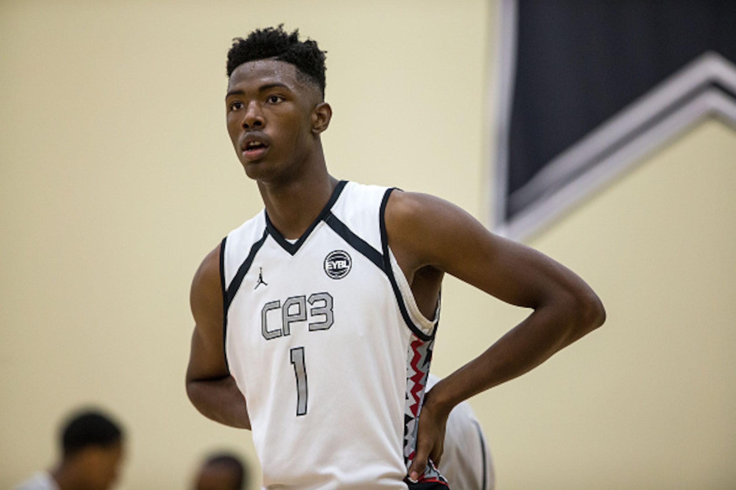 MAPLE GROVE, MN- MAY 23: Harry Giles #1 from Team CP3 and Wesleyan Christian Academy during Session Four of the Nike EYBL on May 23, 2015 at Maple Grove Community Gym in Maple Grove, Minnesota. (Photo by Brace Hemmelgarn/Getty Images) MAPLE GROVE, MN- MAY 23: Harry Giles #1 from Team CP3 and Wesleyan Christian Academy during Session Four of the Nike EYBL on May 23, 2015 at Maple Grove Community Gym in Maple Grove, Minnesota. (Photo by Brace Hemmelgarn/Getty Images)
