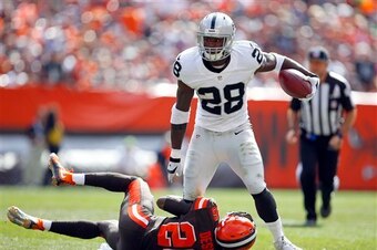 Latavius Murray quietly ranks among the top 12 scoring backs this year.