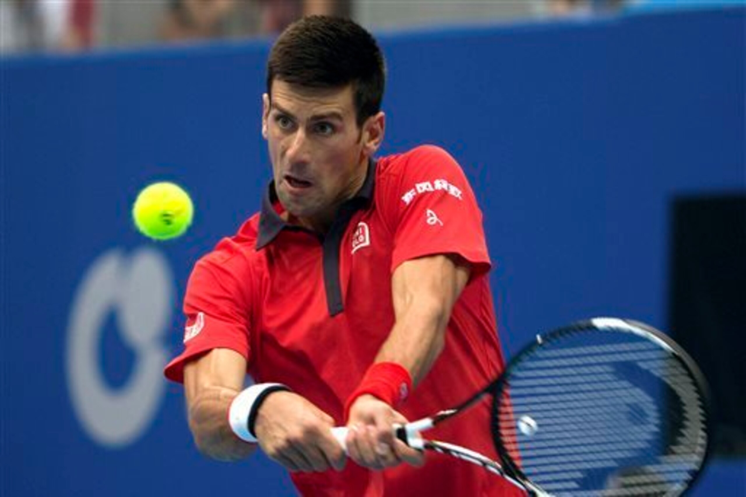 Djokovic was superior in all areas throughout the match. Djokovic was superior in all areas throughout the match.
