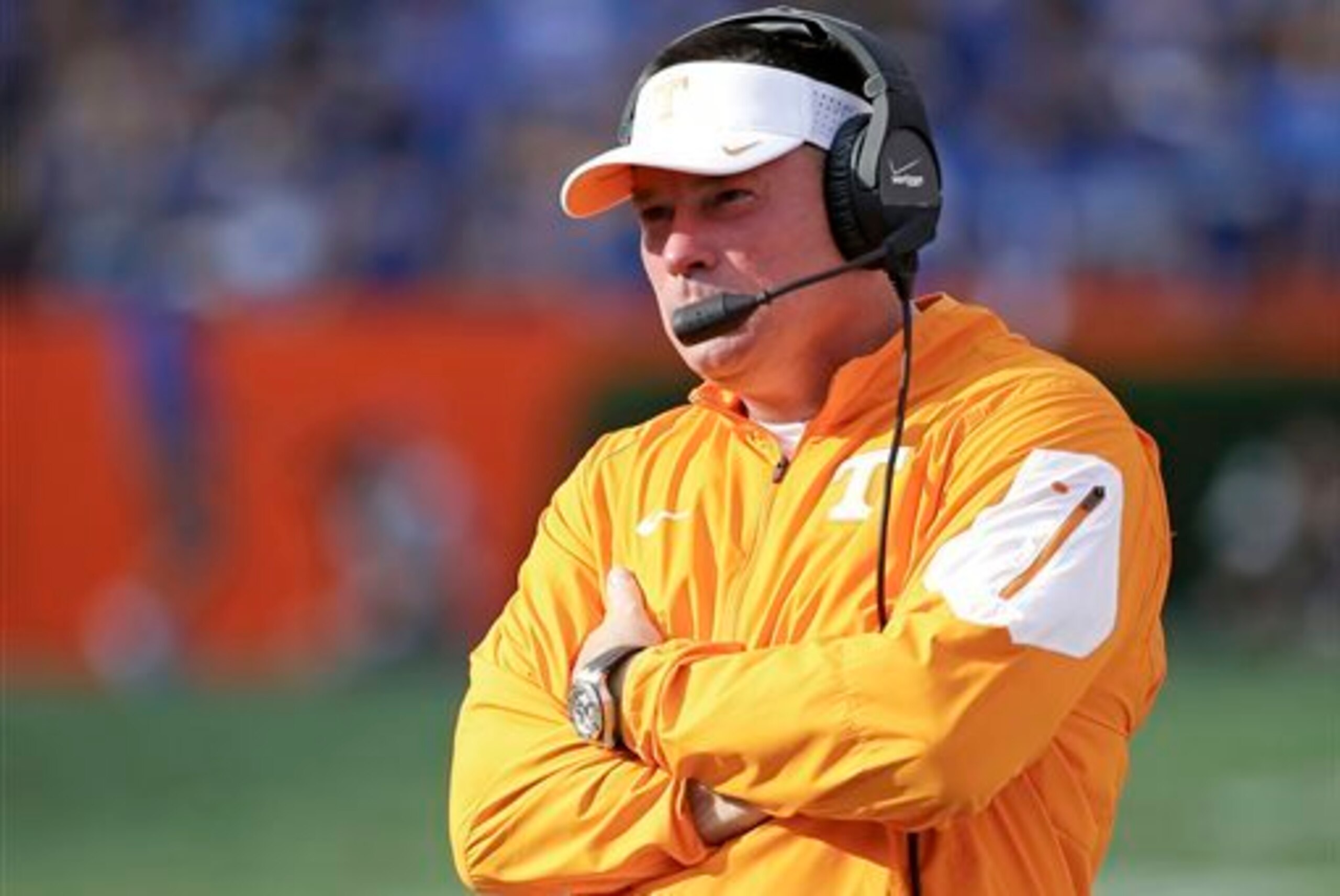 Tennessee head coach Butch Jones