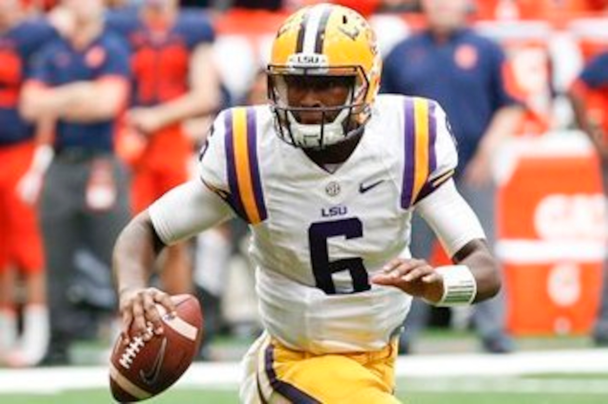 LSU QB Brandon Harris