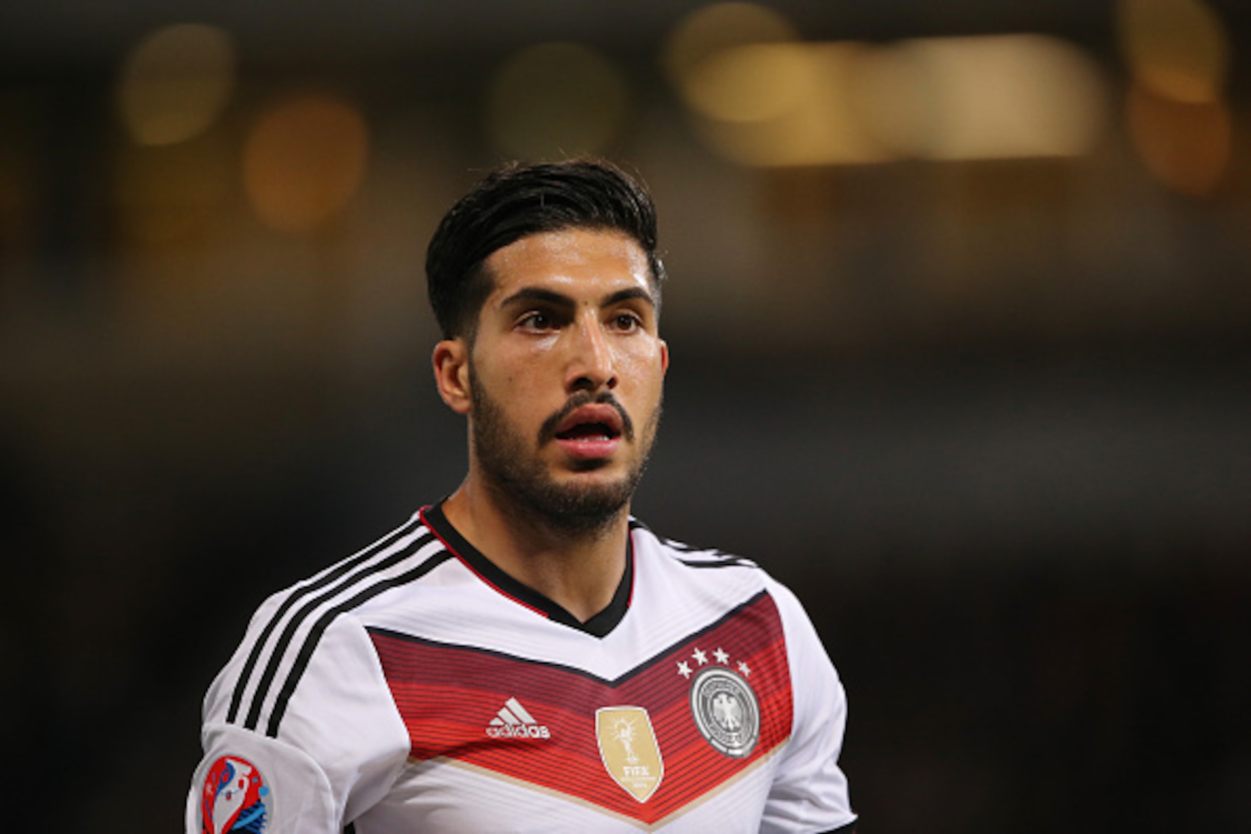 GLASGOW, SCOTLAND - SEPTEMBER 07:  Emre Can of Germany during the UEFA EURO 2016 Qualifier Group D - Scotland v Germany at Hampden Park on September 7, 2015 in Glasgow, Scotland.  (Photo by Matthew Ashton - AMA/Getty Images)