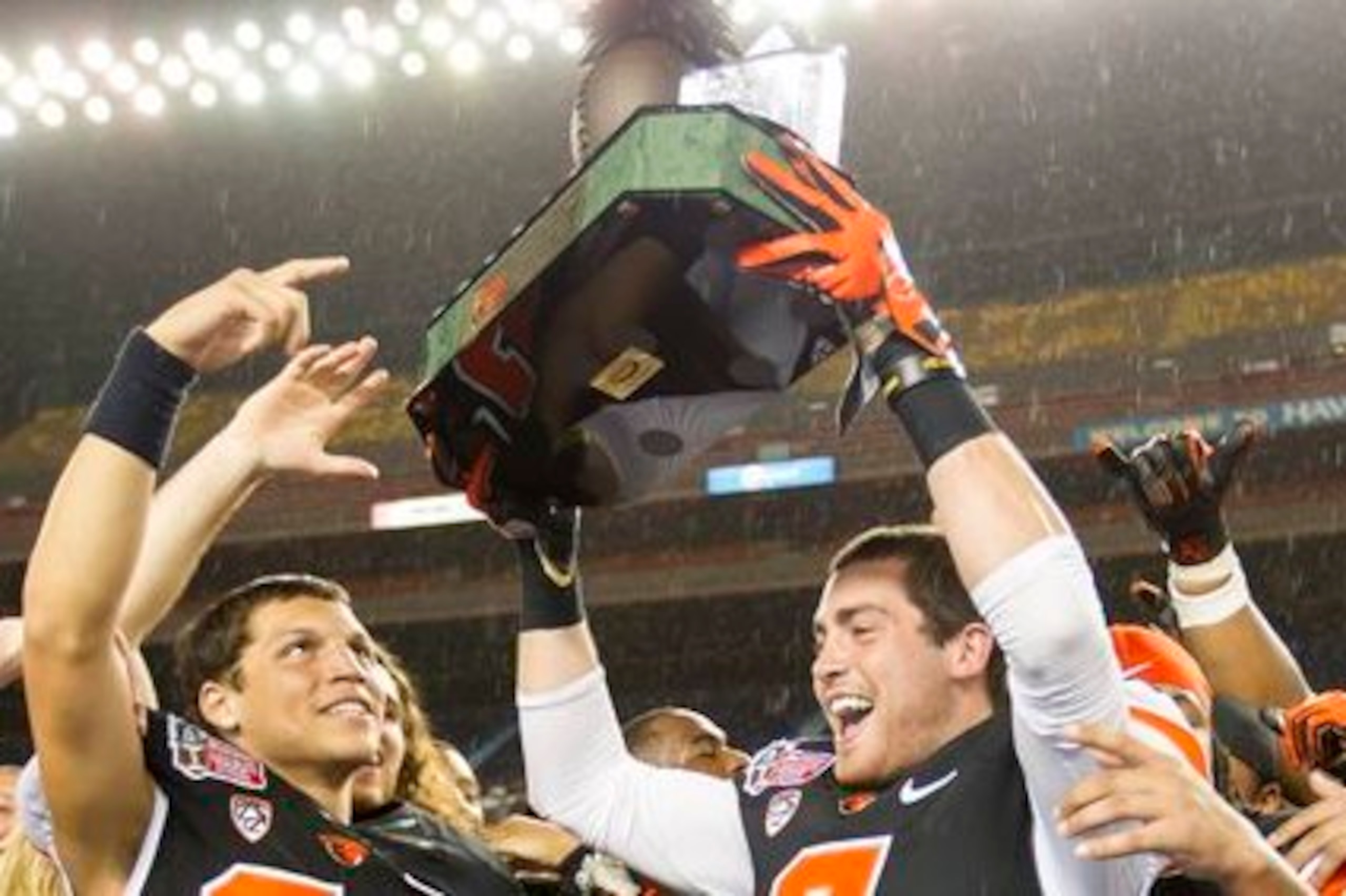 Richard Mullaney went from wearing No. 8 with his first team at Oregon State, to No. 16 with Alabama. Richard Mullaney went from wearing No. 8 with his first team at Oregon State, to No. 16 with Alabama.