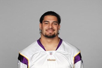 MINNEAPOLIS - 2007:  Joe Anoai of the Minnesota Vikings poses for his 2007 NFL headshot at photo day in Minneapolis, Minnesota.  (Photo by Getty Images)
