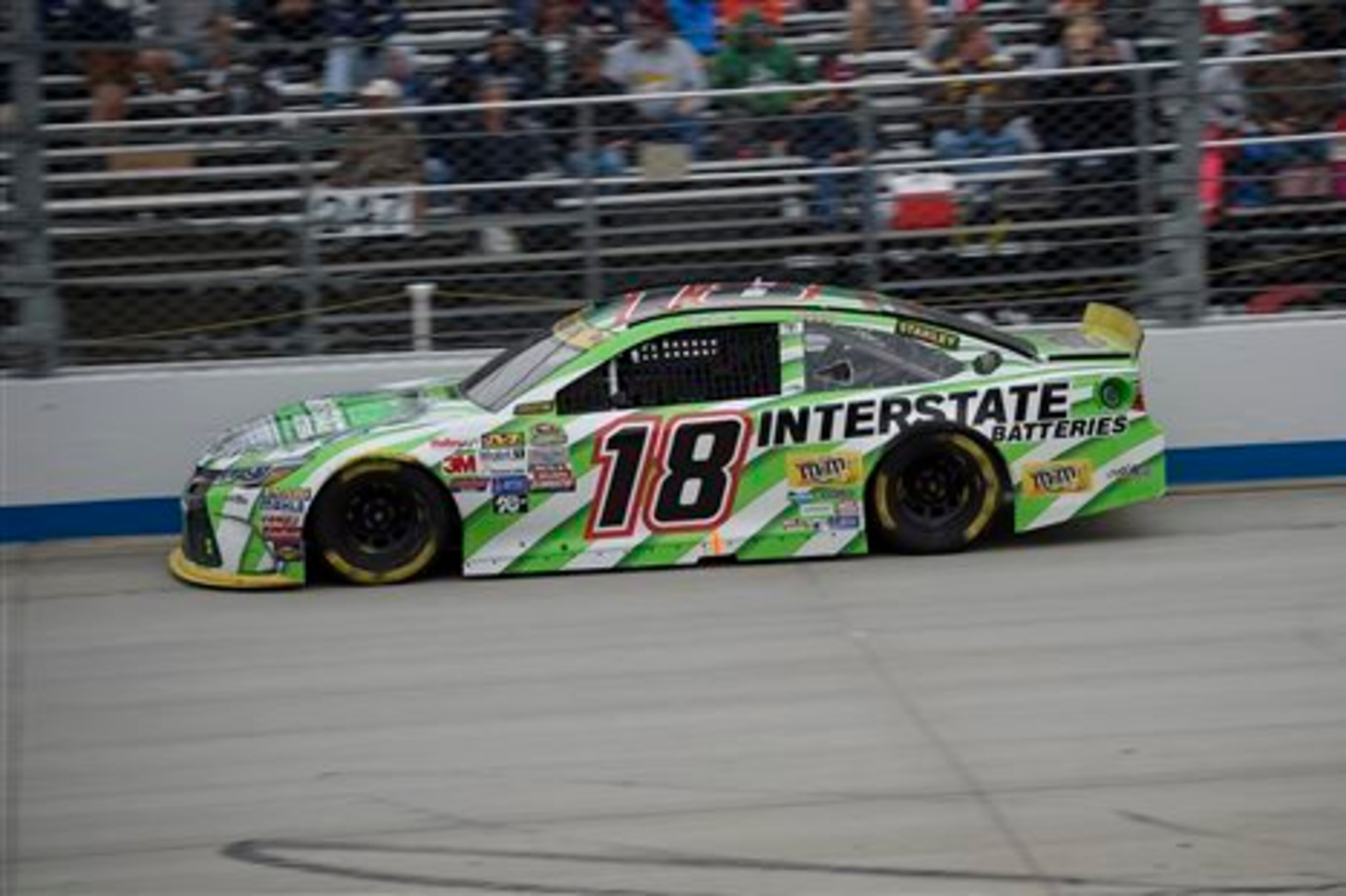 Kyle Busch has a stellar track record at Charlotte—except for a win. Kyle Busch has a stellar track record at Charlotte—except for a win.