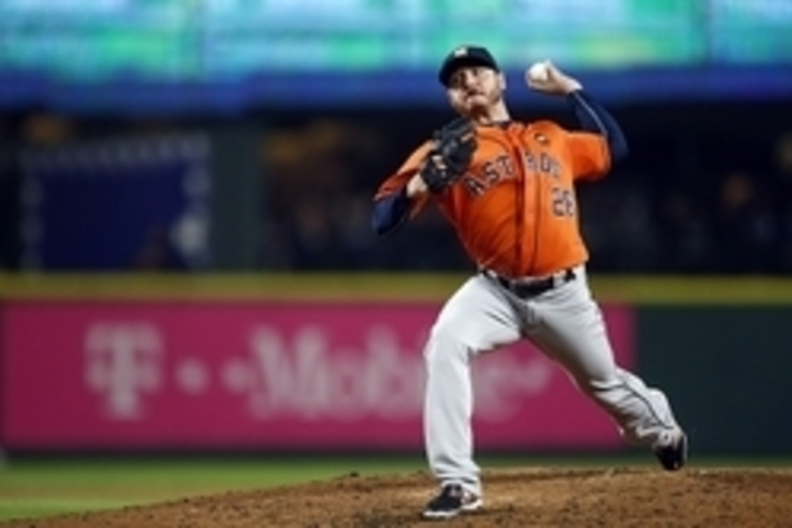 Sep 30, 2015; Seattle, WA, USA; Houston Astros pitcher Scott Kazmir (26) throws against the Seattle Mariners during the fourth inning at Safeco Field. Mandatory Credit: Joe Nicholson-USA TODAY Sports Sep 30, 2015; Seattle, WA, USA; Houston Astros pitcher Scott Kazmir (26) throws against the Seattle Mariners during the fourth inning at Safeco Field. Mandatory Credit: Joe Nicholson-USA TODAY Sports