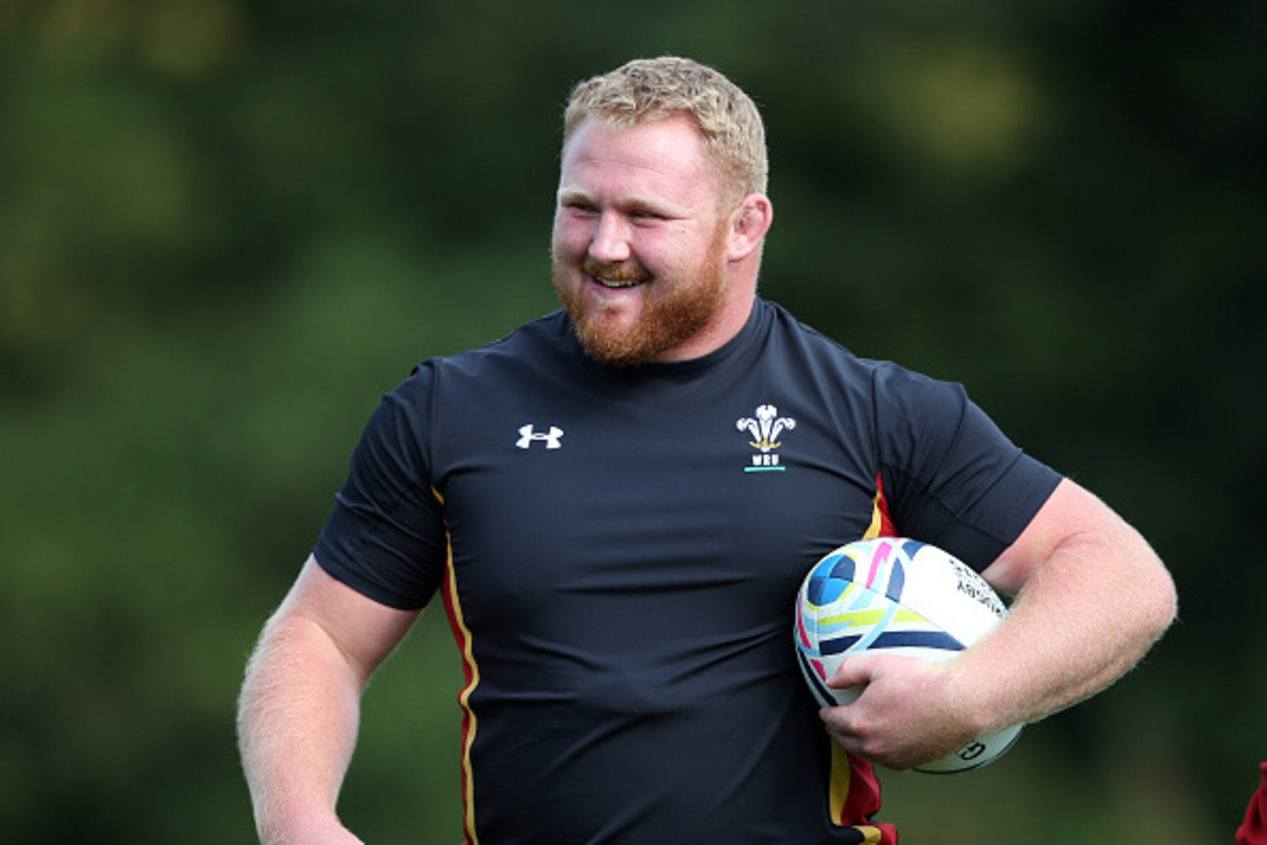 CARDIFF, WALES - SEPTEMBER 16: Wales player Samson Lee in action during a Wales training session at the Vale hotel on September 16, 2015 in Cardiff, United Kingdom. (Photo by Stu Forster/Getty Images) CARDIFF, WALES - SEPTEMBER 16: Wales player Samson Lee in action during a Wales training session at the Vale hotel on September 16, 2015 in Cardiff, United Kingdom. (Photo by Stu Forster/Getty Images)