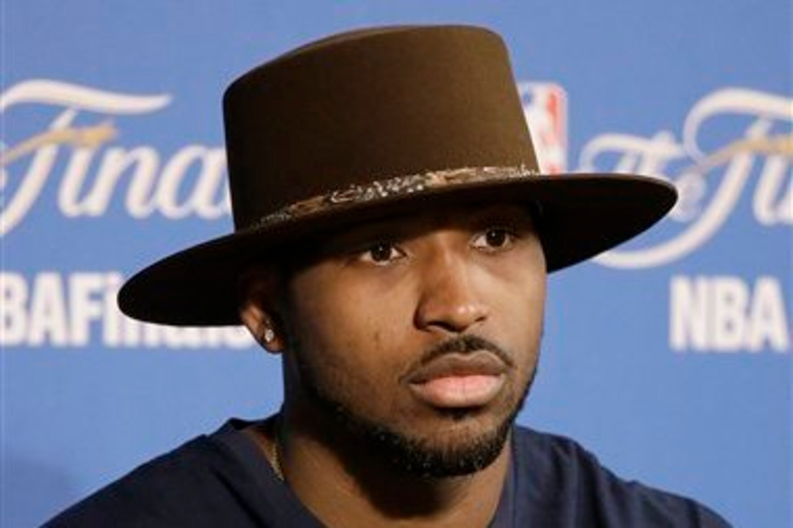Tristan Thompson, dressed as "Angel Eyes" from "The Good, the Bad and the Ugly"