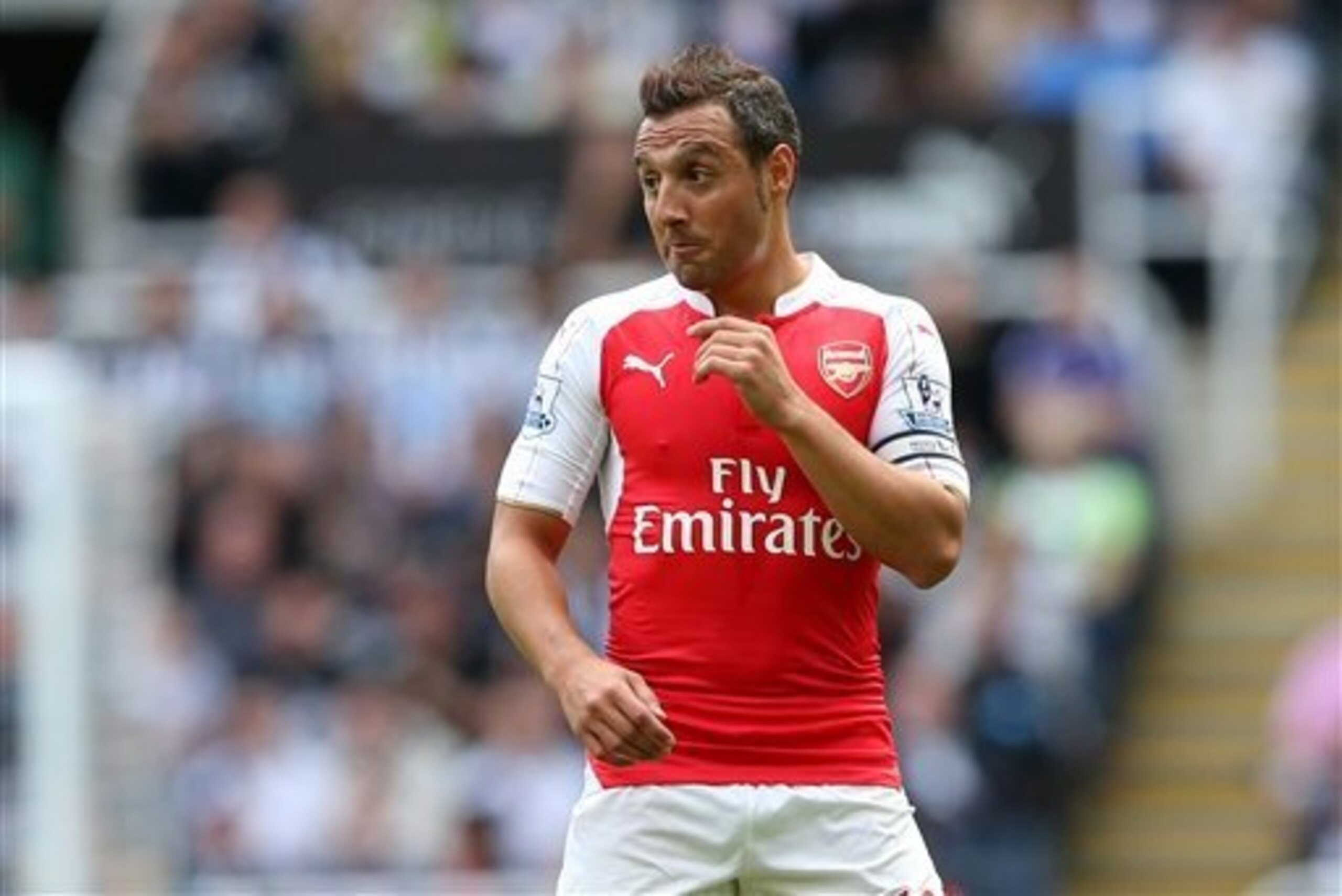 Cazorla is the key man in the middle for the Gunners. Cazorla is the key man in the middle for the Gunners.