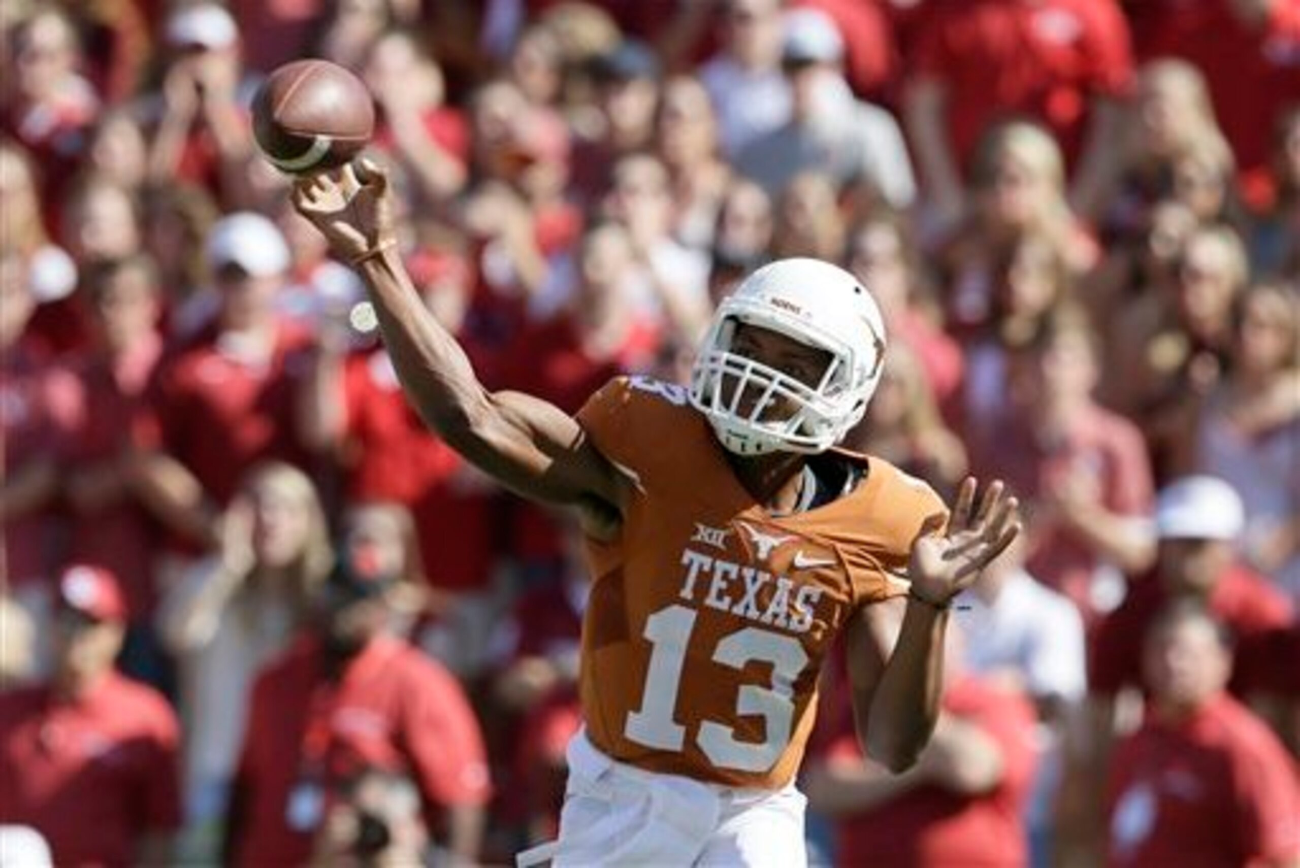 Texas QB Jerrod Heard Texas QB Jerrod Heard
