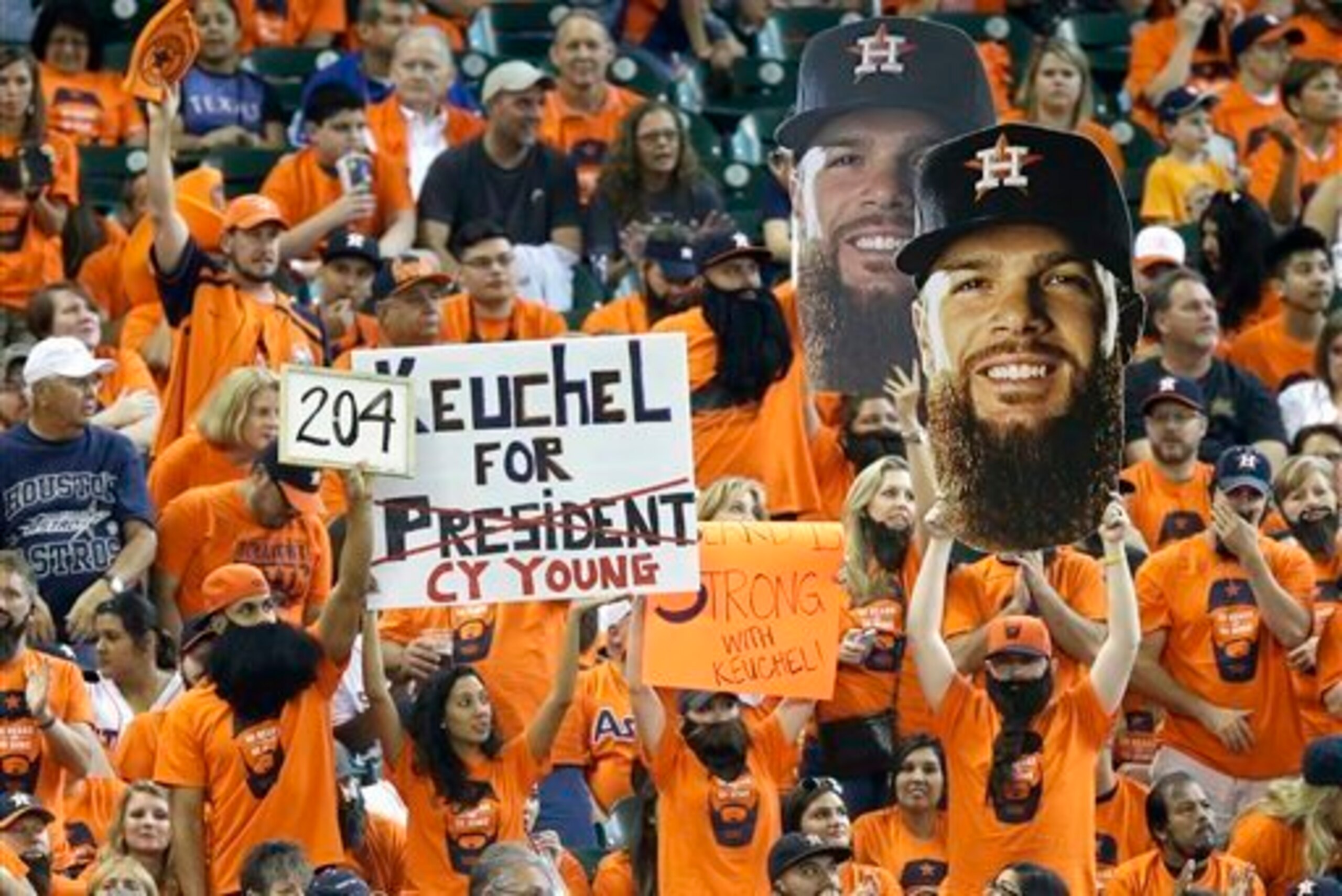 With the roof shut and Keuchel on the mound, Minute Maid could be deafening. With the roof shut and Keuchel on the mound, Minute Maid could be deafening.