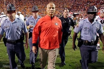 Georgia head coach Mark Richt