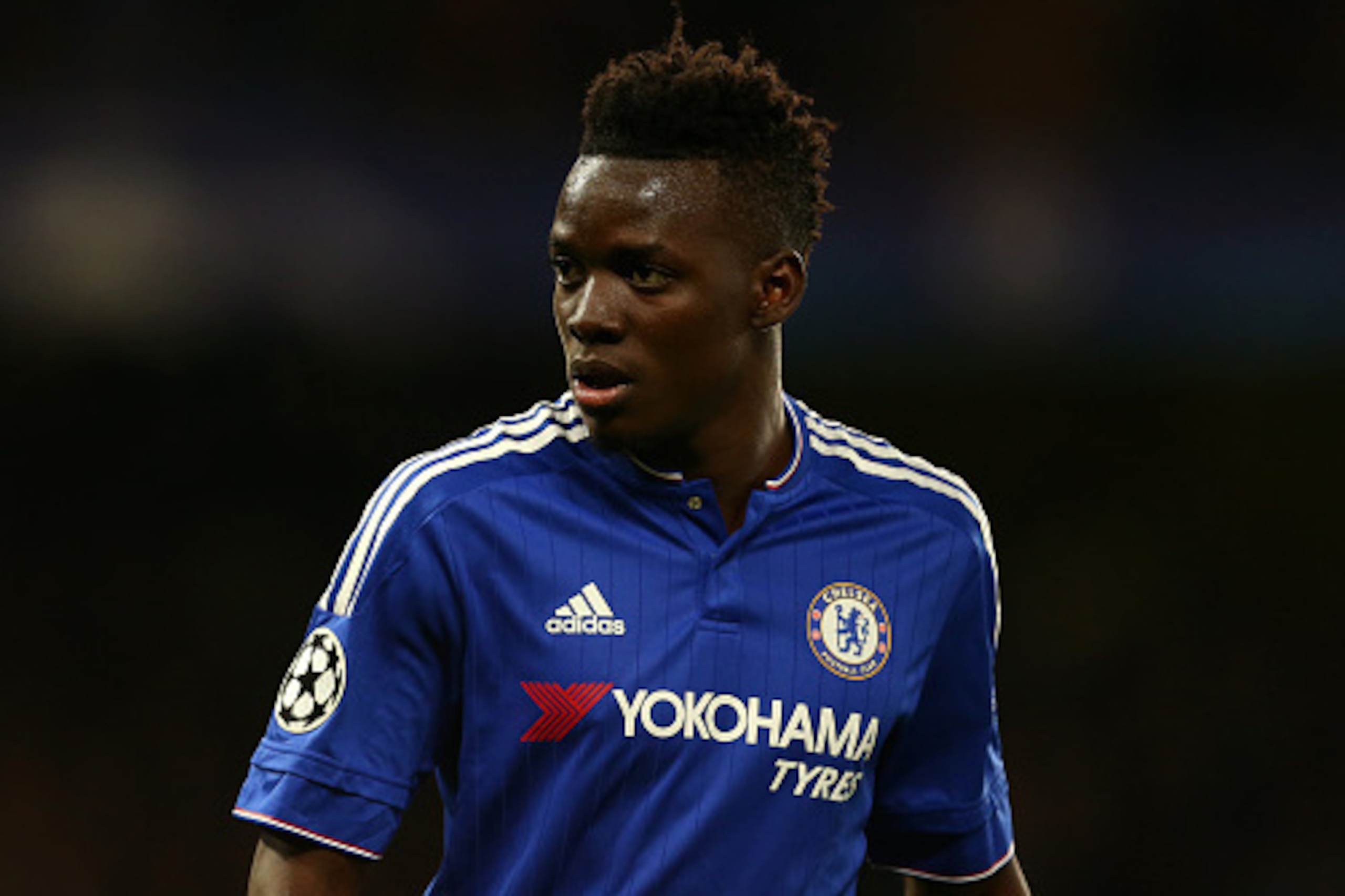 LONDON, ENGLAND - SEPTEMBER 16: Bertrand Traore of Chelsea during the UEFA Champions League match between Chelsea and Maccabi Tel-Aviv at Stamford Bridge on September 16, 2015 in London, United Kingdom.  (Photo by Catherine Ivill - AMA/Getty Images)
