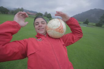 Jaddou showing off his skills