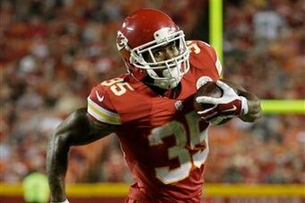Charcandrick West is the new starter in Kansas City.