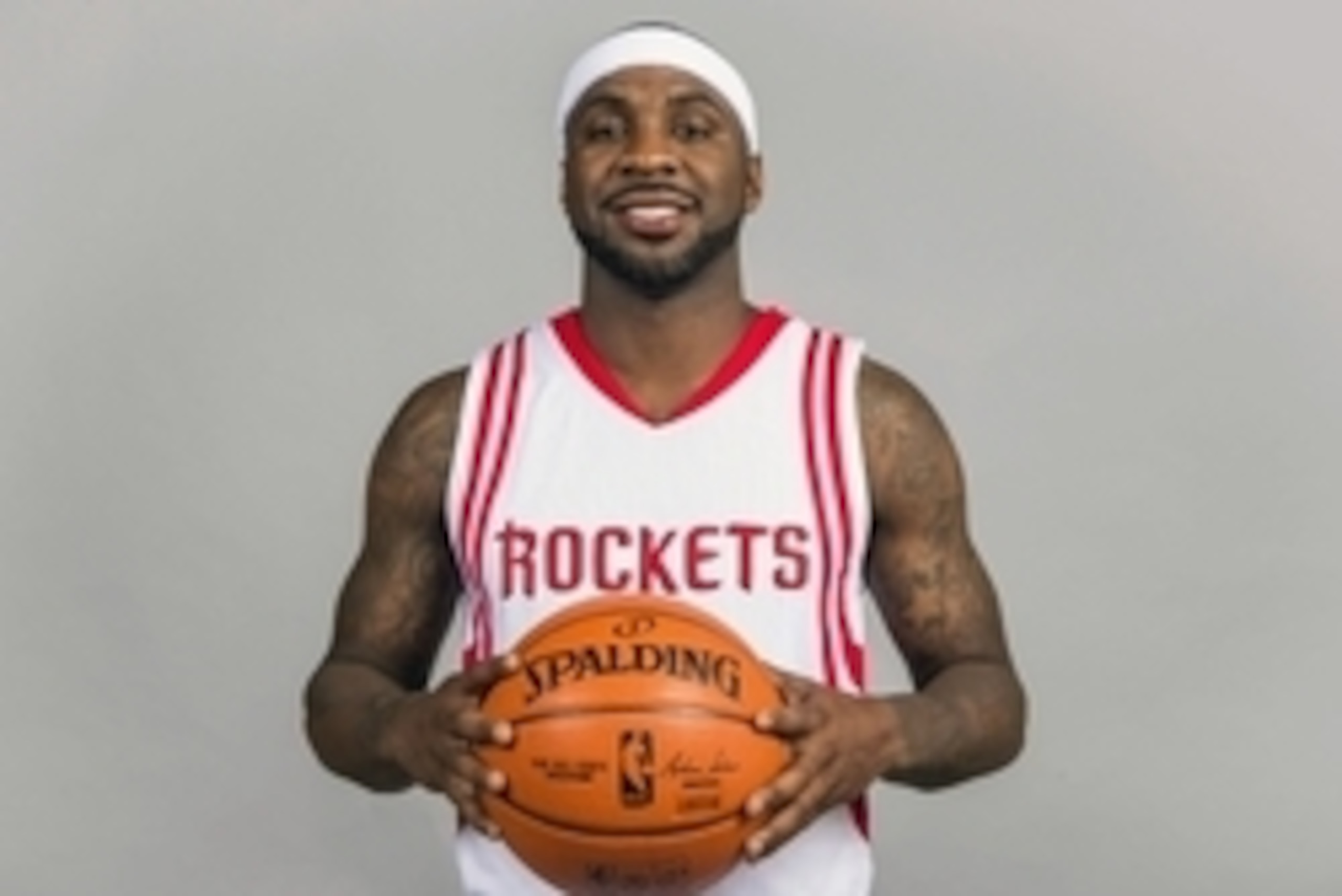 Sep 28, 2015; Houston, TX, USA; Houston Rockets guard Ty Lawson (3) during media day at Toyota Center. Mandatory Credit: Troy Taormina-USA TODAY Sports