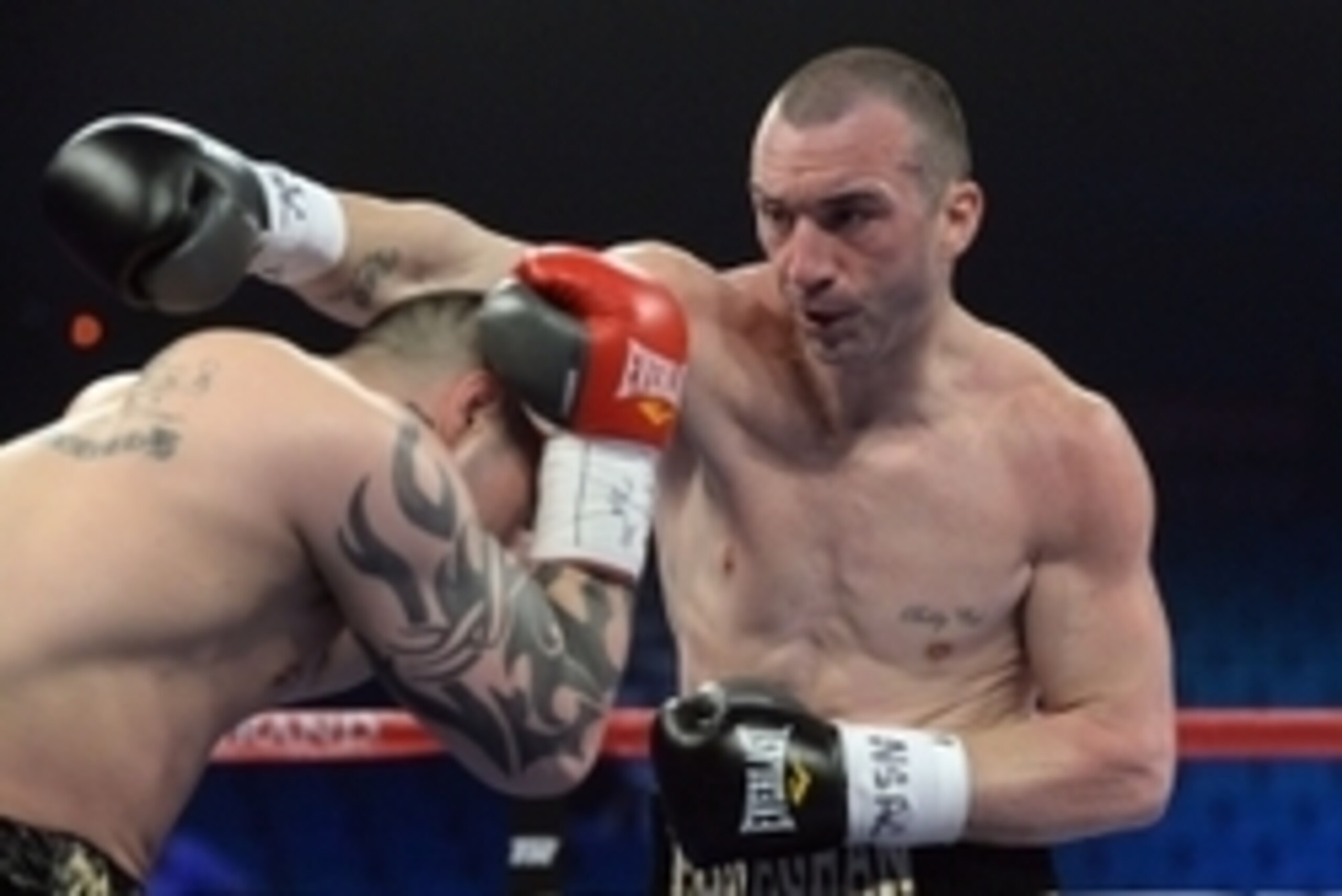 Apr 12, 2014; Las Vegas, NV, USA; Sean Monaghan (black gloves) and Joe McCreedy (red gloves) during their WBC Continental Americas Light Heavyweight title fight at the MGM Grand Garden Arena. Mandatory Monaghan won. Credit: Jayne Kamin-Oncea-USA TODAY Spo Apr 12, 2014; Las Vegas, NV, USA; Sean Monaghan (black gloves) and Joe McCreedy (red gloves) during their WBC Continental Americas Light Heavyweight title fight at the MGM Grand Garden Arena. Mandatory Monaghan won. Credit: Jayne Kamin-Oncea-USA TODAY Spo