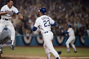 Despite hitting .154 in the 1988 NLCS, Kirk Gibson hit two home runs and drove in six runs over the course of seven games.