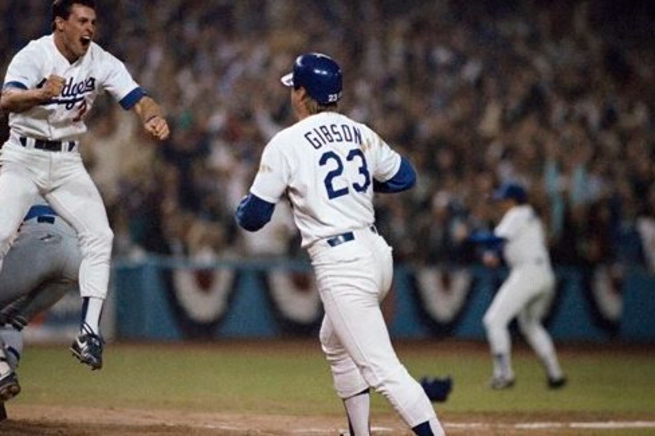 Despite hitting .154 in the 1988 NLCS, Kirk Gibson hit two home runs and drove in six runs over the course of seven games.