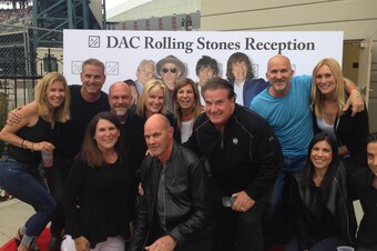 GIbson's appearance at a Rolling Stones concert at Detroit's Comerica Park in July was one of his first public appearances since revealing he had Parkinson's in April of this year.