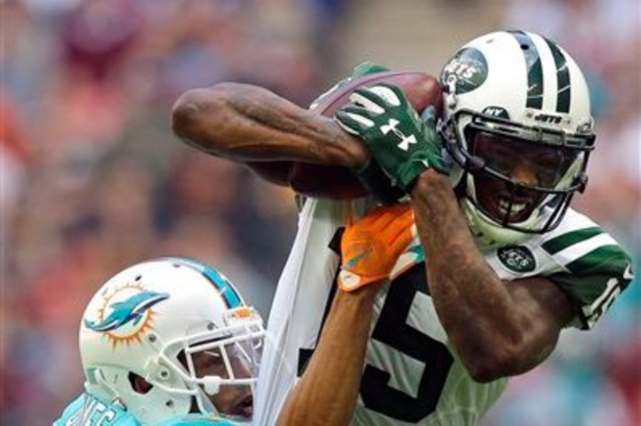 Brandon Marshall's experiencing a career revival in New York. Brandon Marshall's experiencing a career revival in New York.