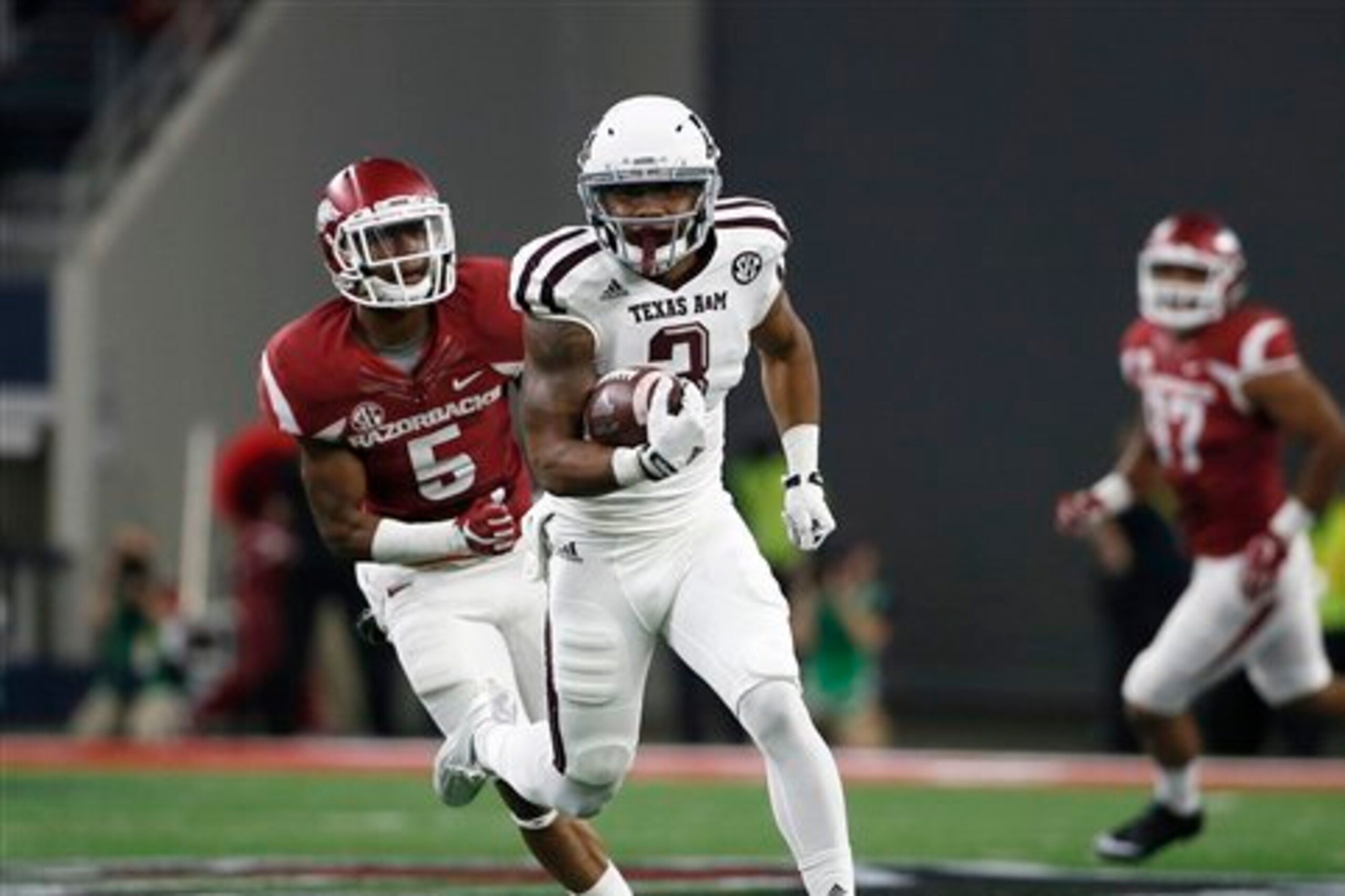 Kirk has been a revelation for the Aggies in '15.