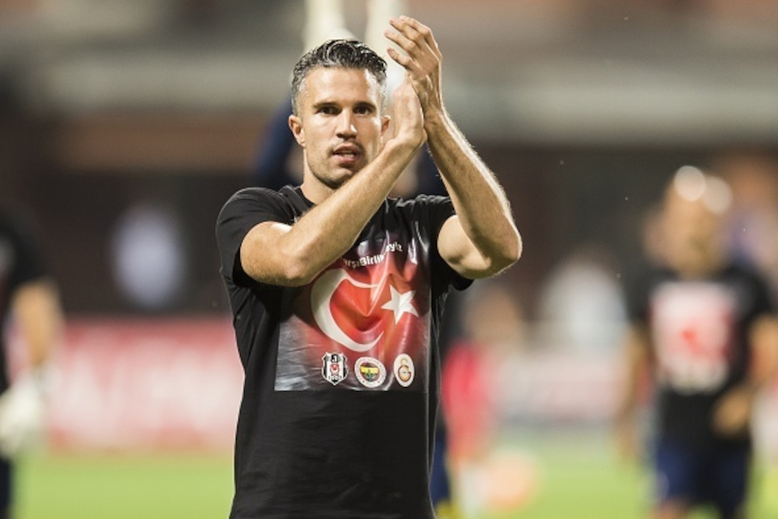 Robin van Persie of Fenerbahce during the Super Lig match between Kasimpasa SK and Fenerbahce on September 13, 2015 at the Recep Tayyip Erdogan stadium in Istanbul, Turkey.(Photo by VI Images via Getty Images)