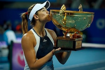 There was no stopping Muguruza in Beijing.