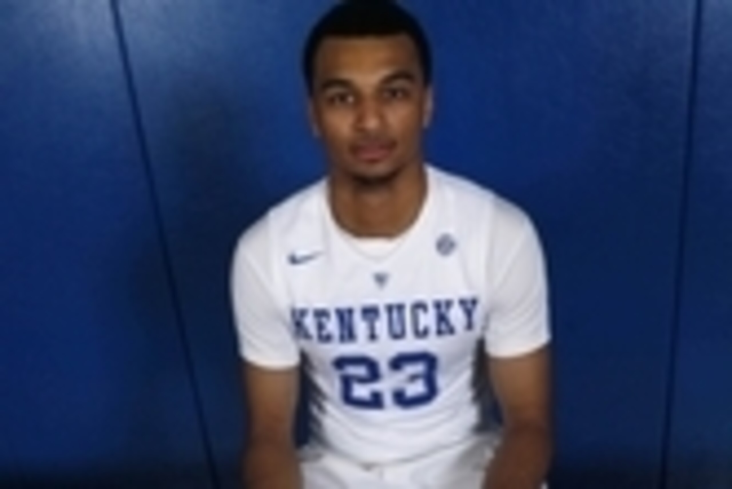 Sep 24, 2015; Lexington, KY, USA; Kentucky Wildcats guard Jamal Murray (23) during Kentucky photo day at Memorial Coliseum. Mandatory Credit: Mark Zerof-USA TODAY Sports