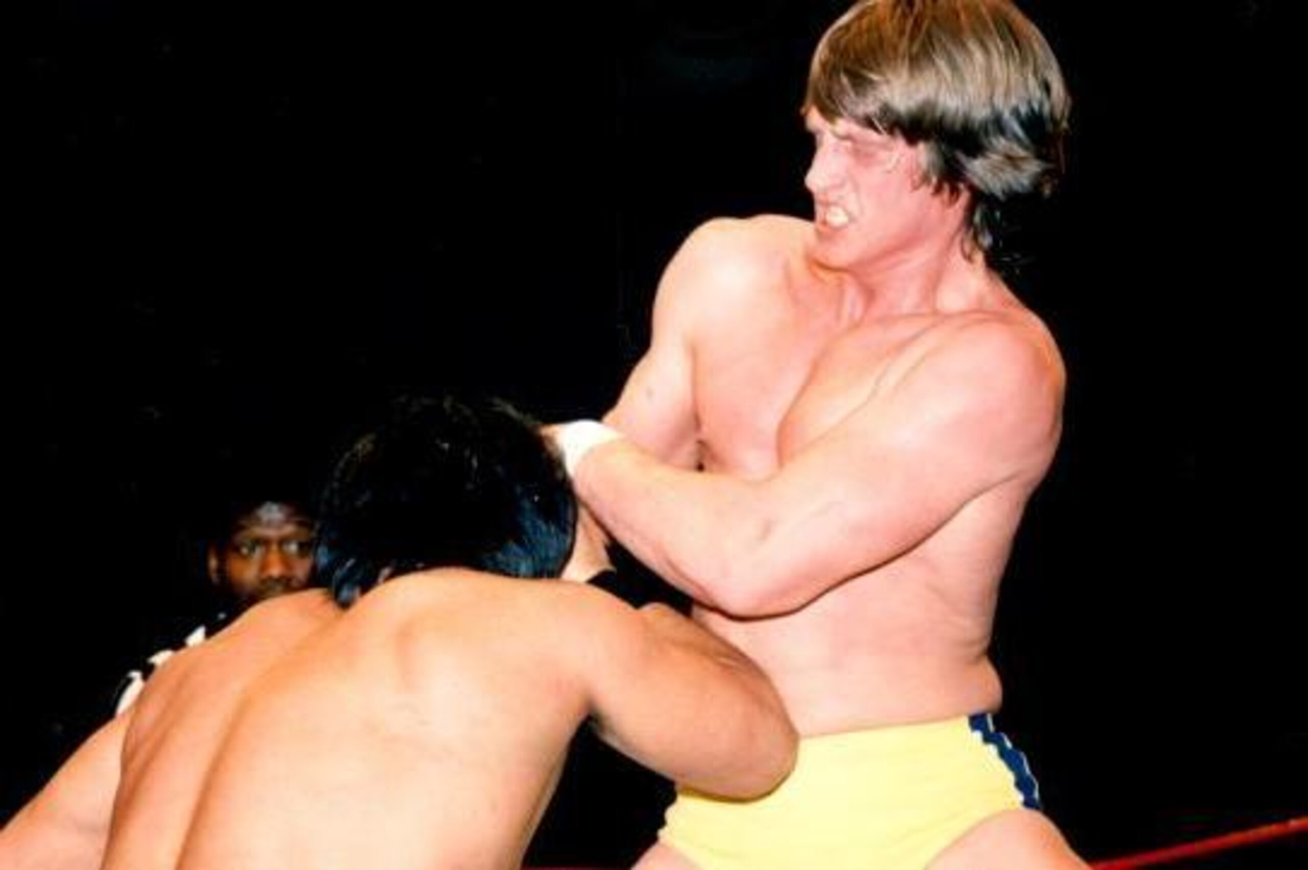 Kevin Von Erich in action.