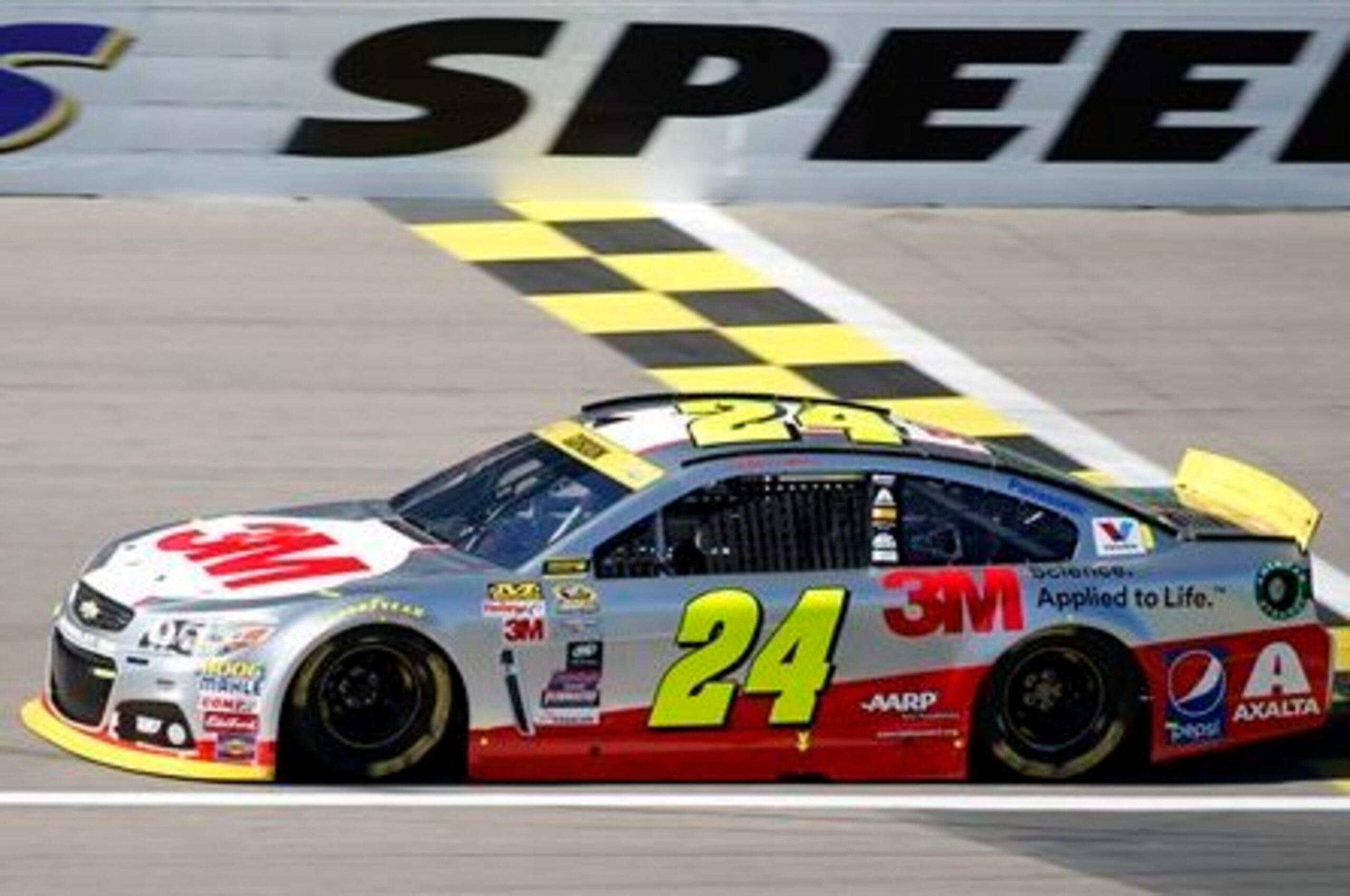 Jeff Gordon's been improving by the week.