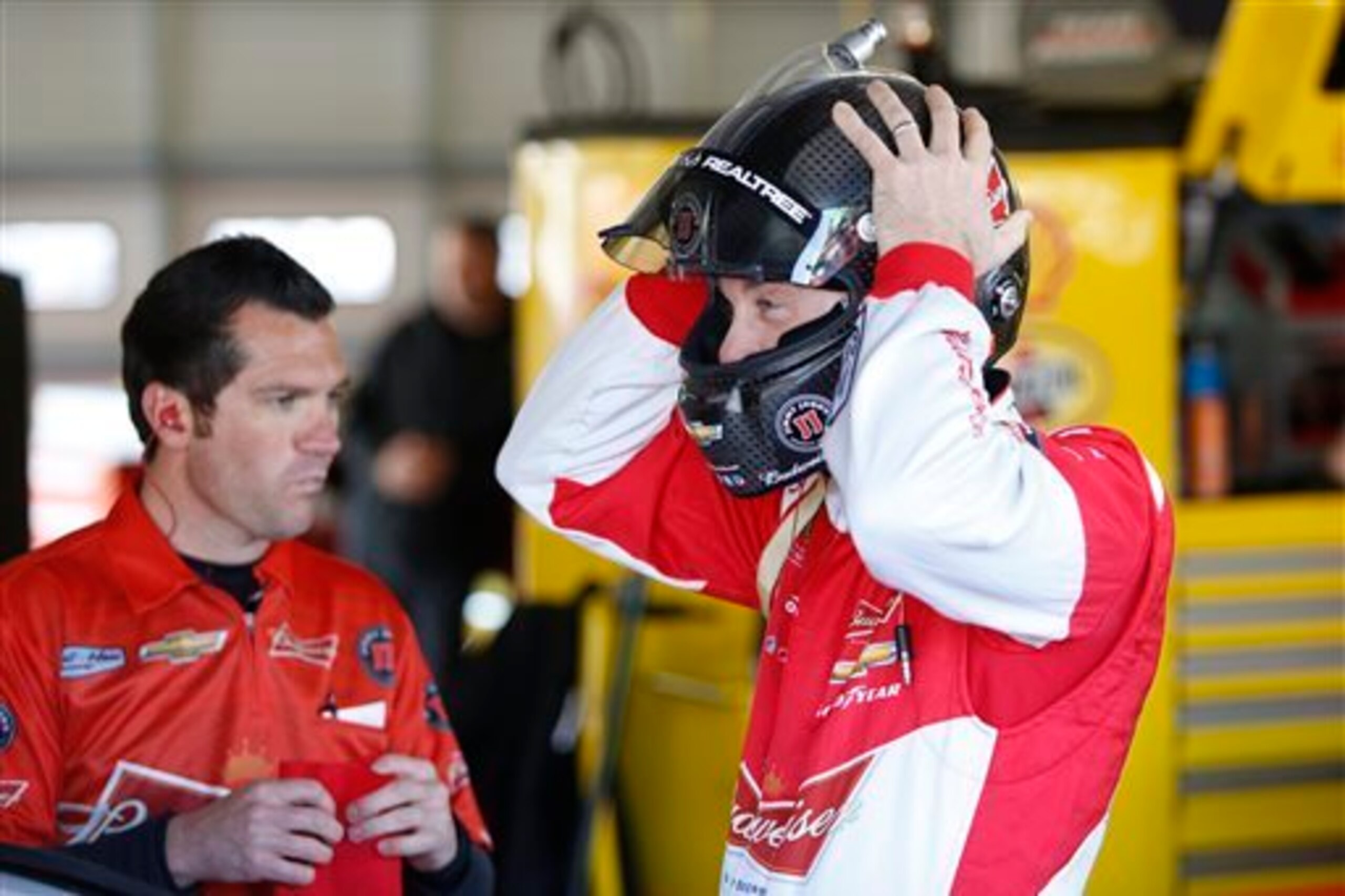 Kevin Harvick will be comfortable in familiar surroundings Sunday.