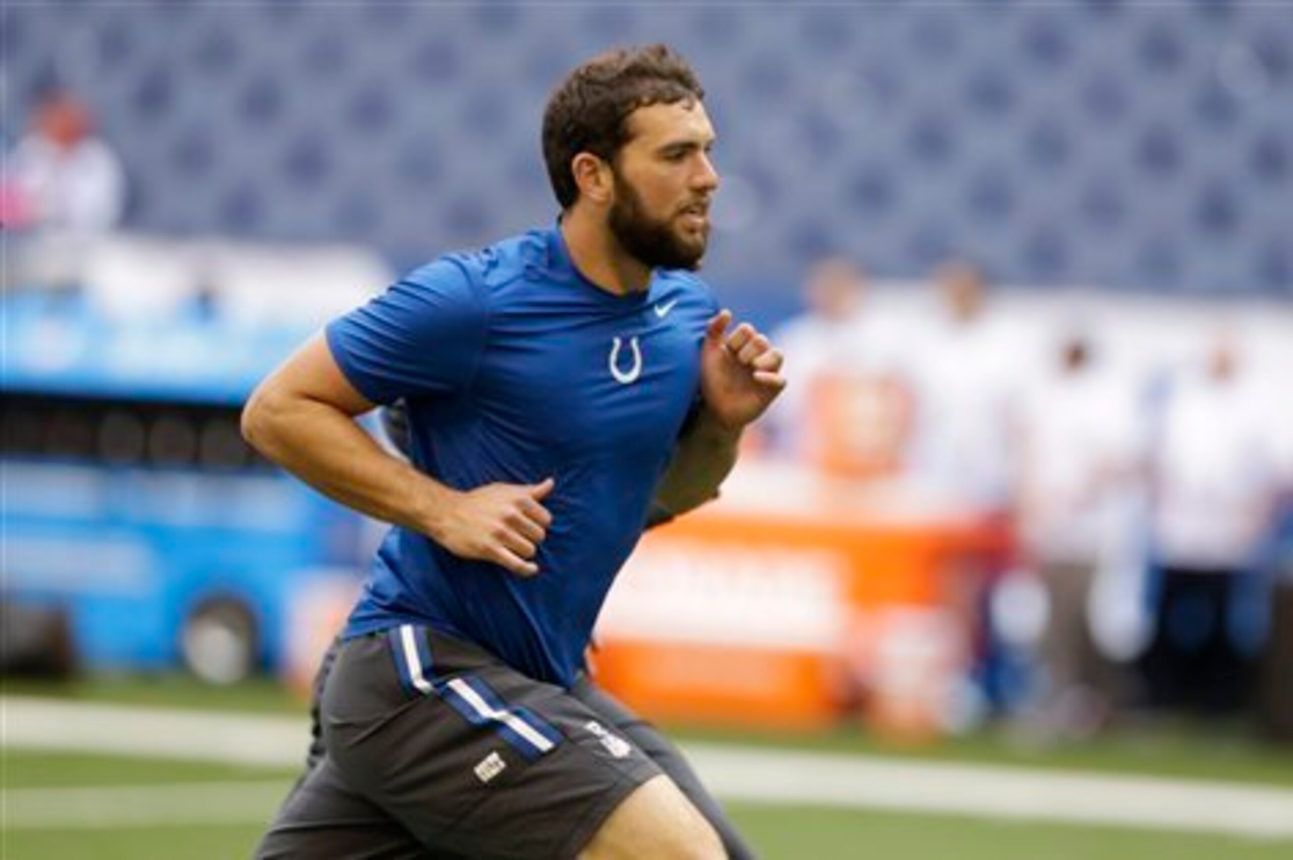 Andrew Luck has to trump injuries and history to win Sunday night.