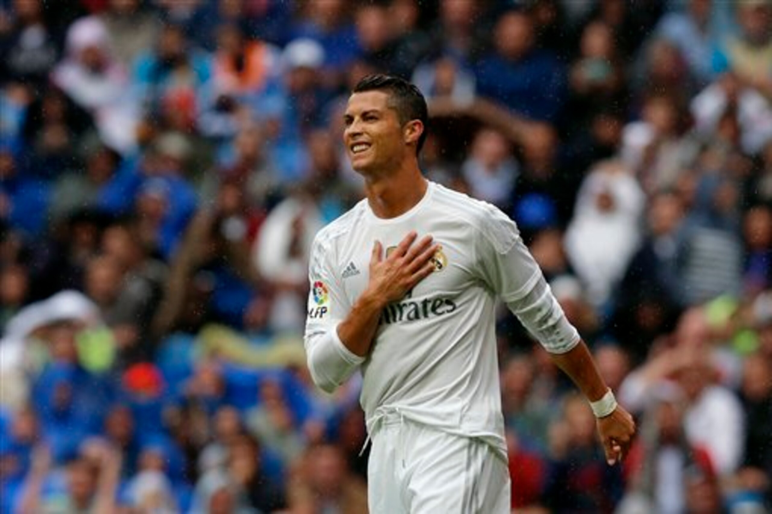 Ronaldo is scoring goals and seems happy in Madrid.