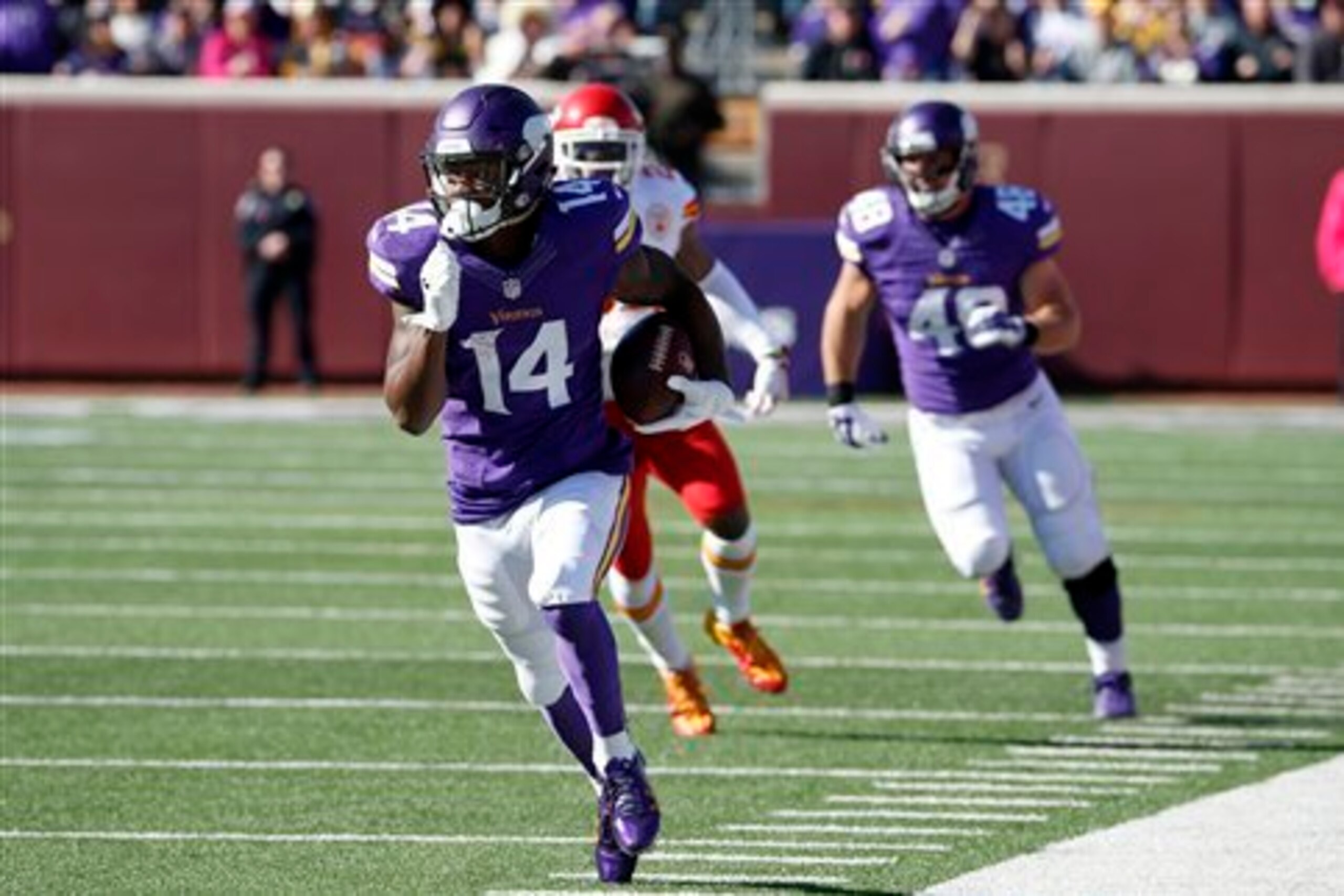 Now that he's earned playing time, Stefon Diggs needs to be owned in all leagues.