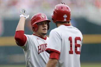 Kyle Schwarber starred for the Indiana Hoosiers baseball team.
