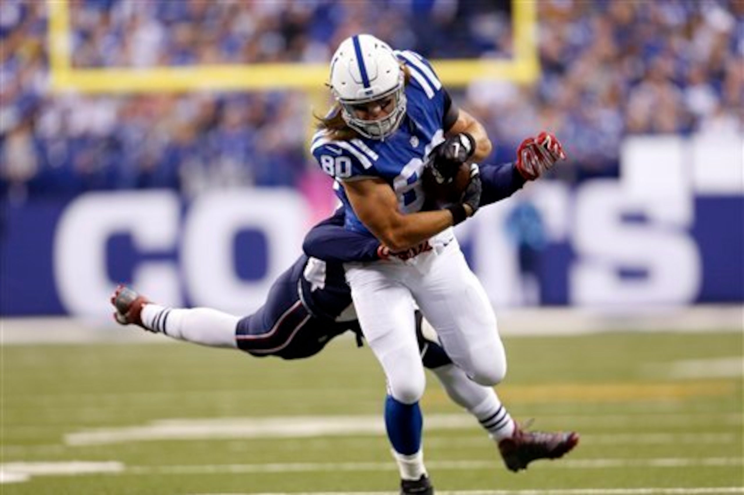 Coby Fleener figures to see a heavy workload in Week 7.