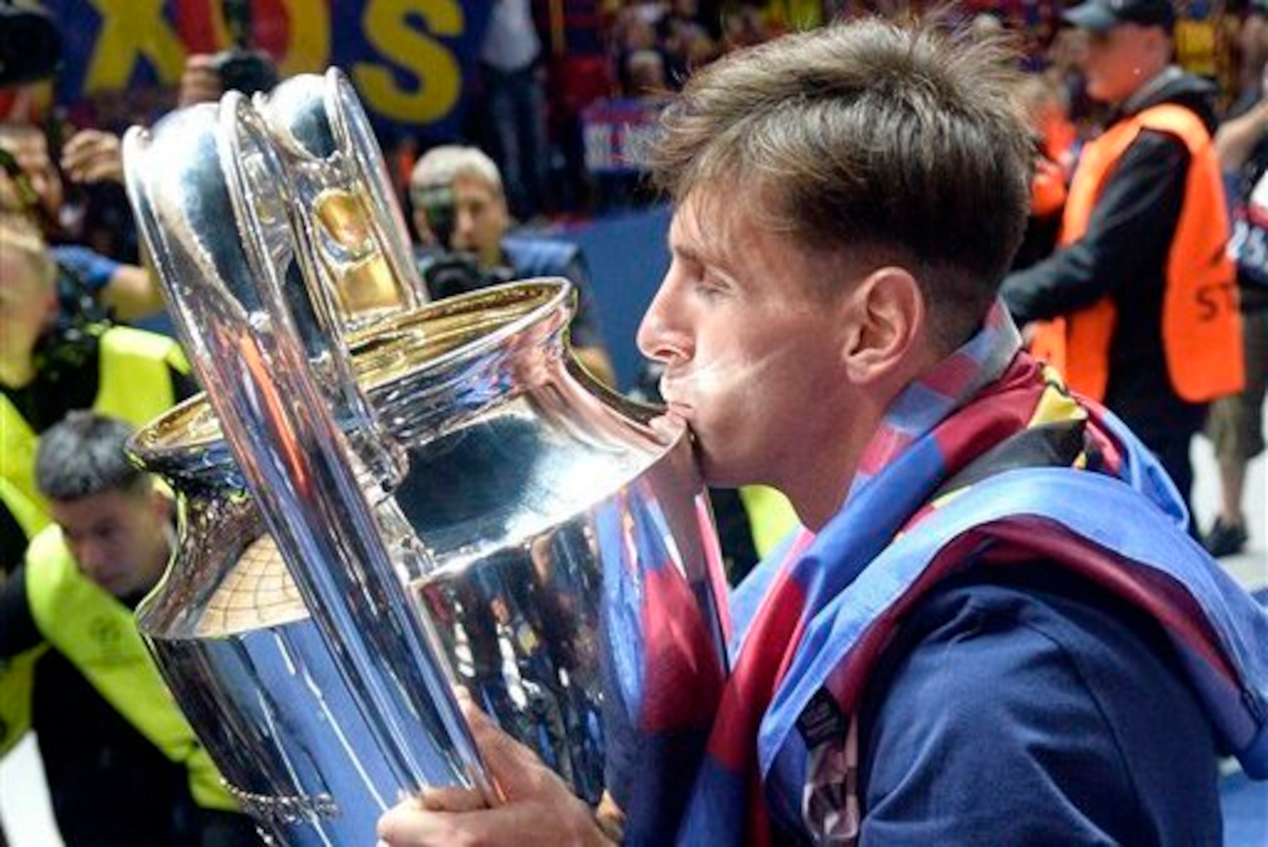 It's obvious Messi still loves the game of football.