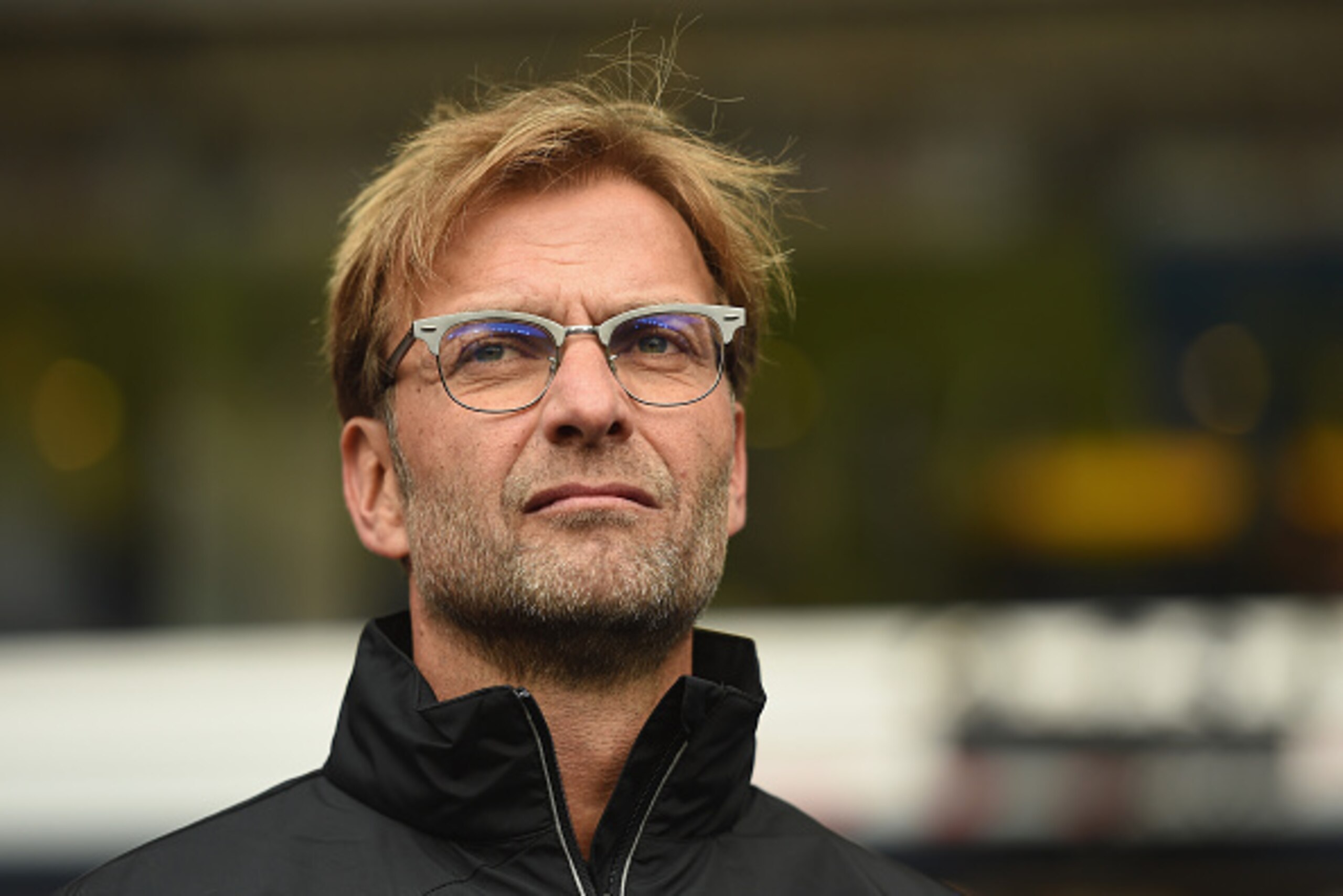LONDON, ENGLAND - OCTOBER 17:  Jurgen Klopp, manager of Liverpool looks on prior to the Barclays Premier League match between Tottenham Hotspur and Liverpool at White Hart Lane on October 17, 2015 in London, England.  (Photo by Michael Regan/Getty Images)