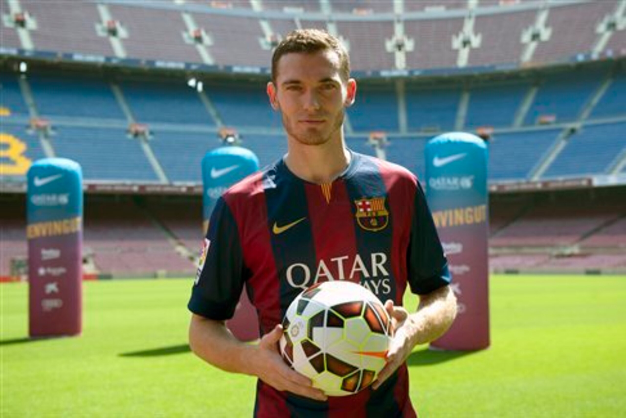 Vermaelen has made just five appearances for Barca in more than a year Vermaelen has made just five appearances for Barca in more than a year