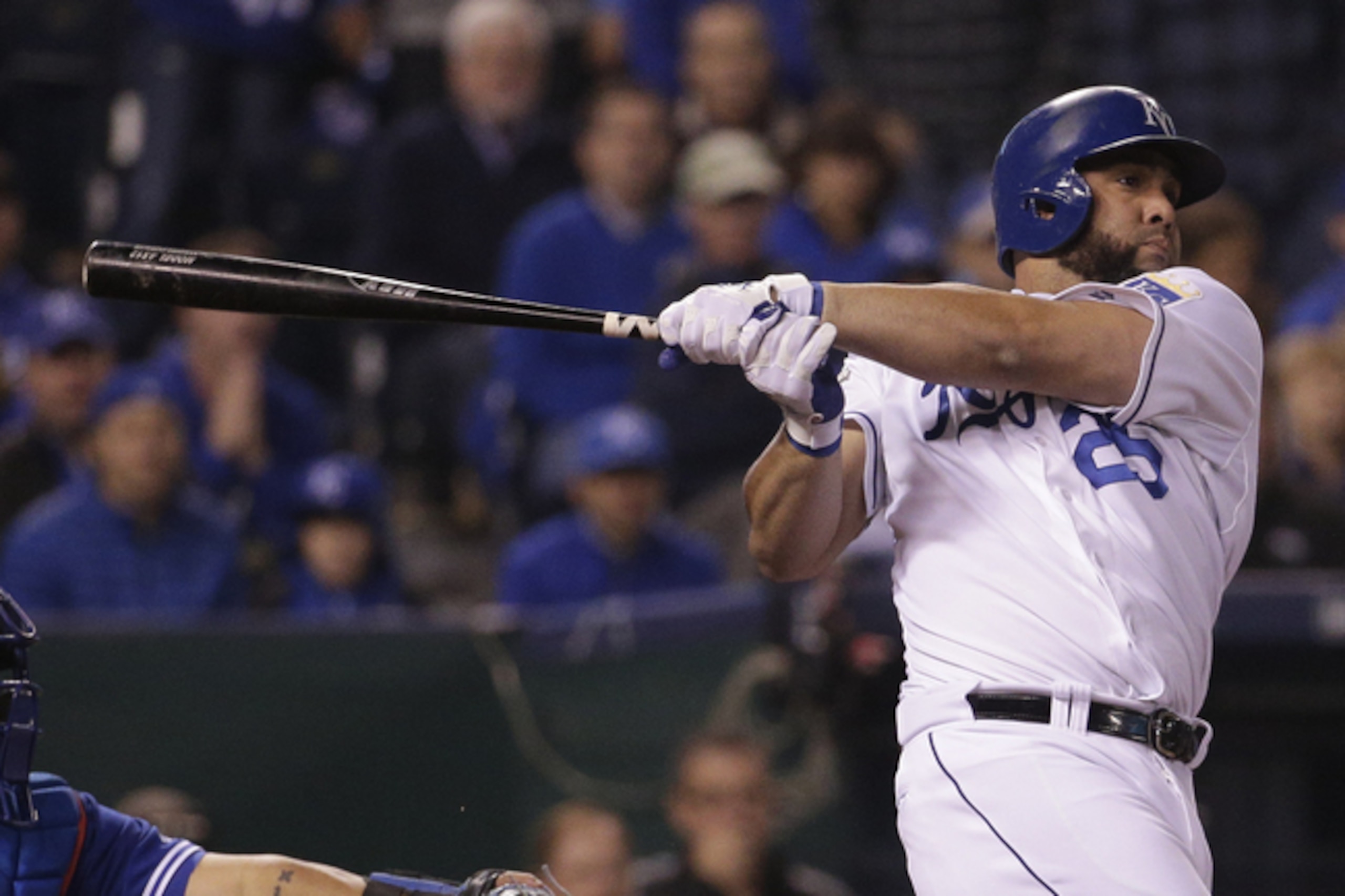 Royals designated hitter Kendrys Morales has bashed four home runs and picked up 10 RBI this postseason.