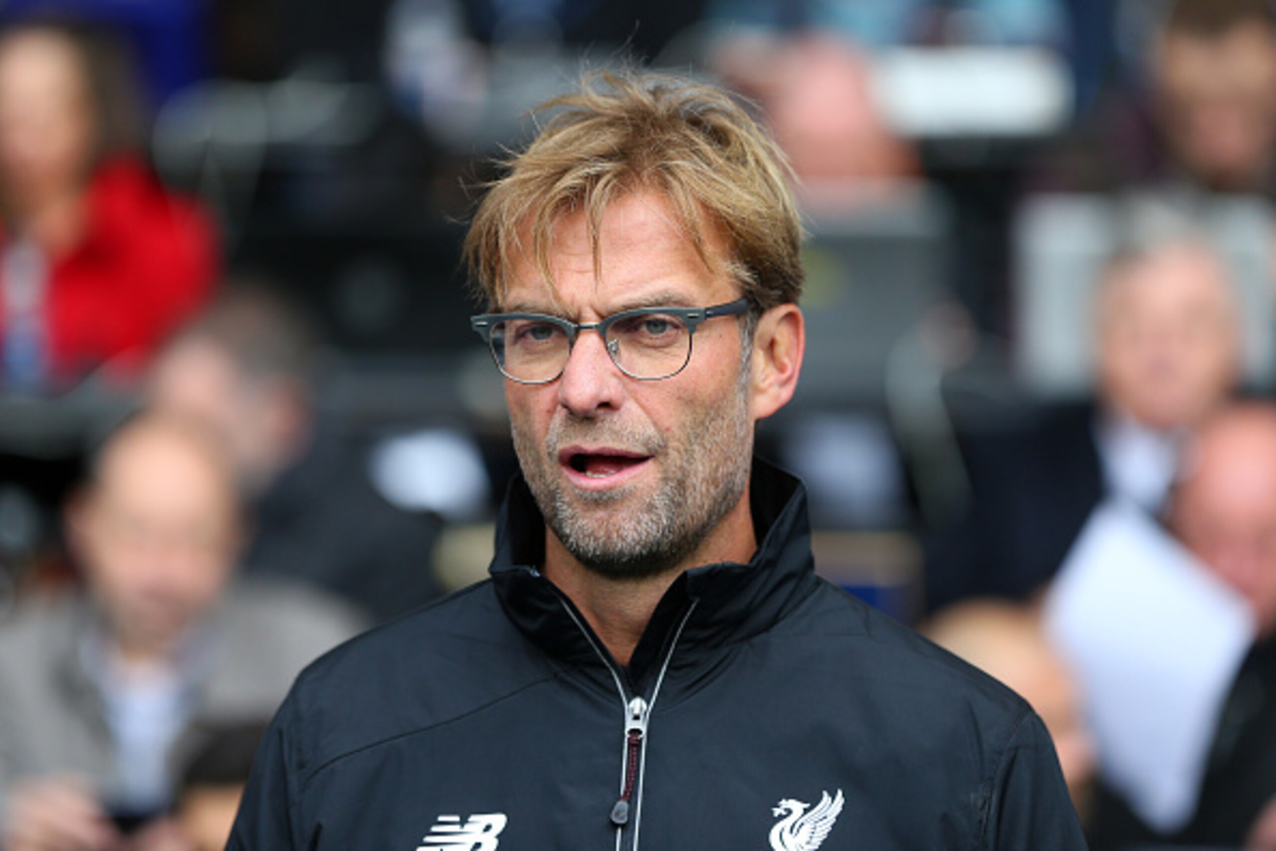 LONDON, ENGLAND - OCTOBER 17:  Jurgen Klopp manager of Liverpool before the Barclays Premier League match between Tottenham Hotspur and Liverpool at White Hart Lane on October 17, 2015 in London, England.  (Photo by Catherine Ivill - AMA/Getty Images)
