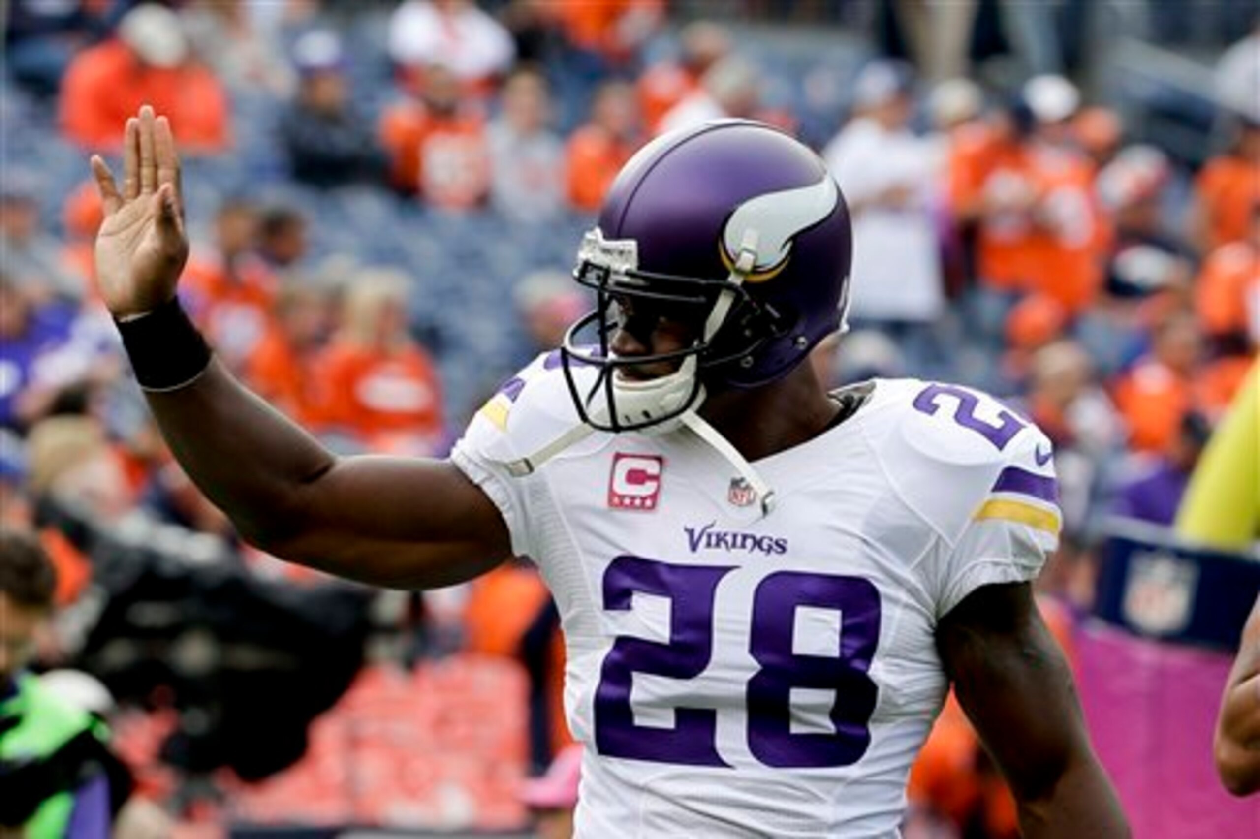 Don't worry about Peterson's sluggish Week 6.